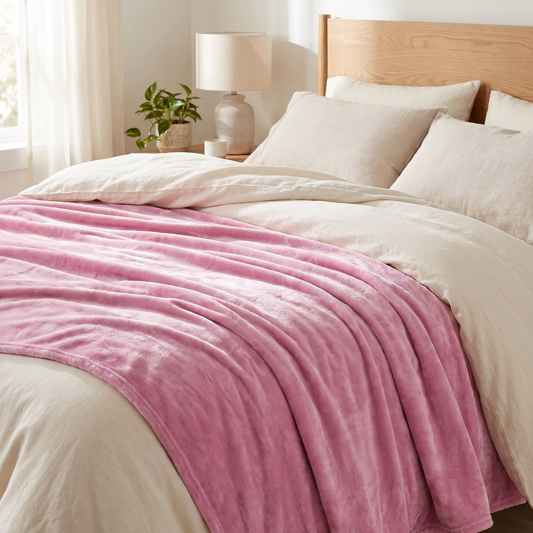 بطانية فلانيل مخملية - 200x200 سم-household-cushionsandthrows-throwsandblankets-blankets-image-1
