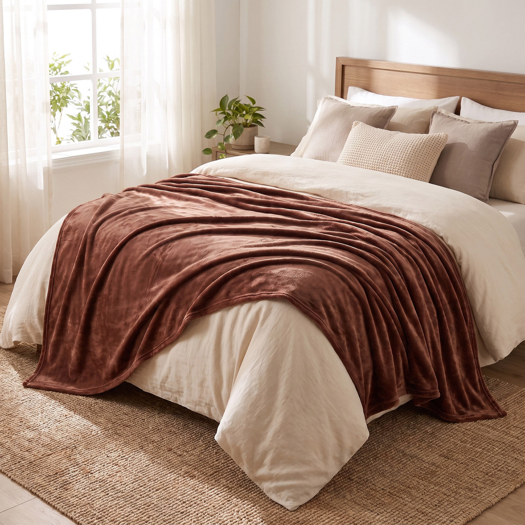 بطانية فلانيل مخملية - 150x200 سم-household-cushionsandthrows-throwsandblankets-blankets-image-3
