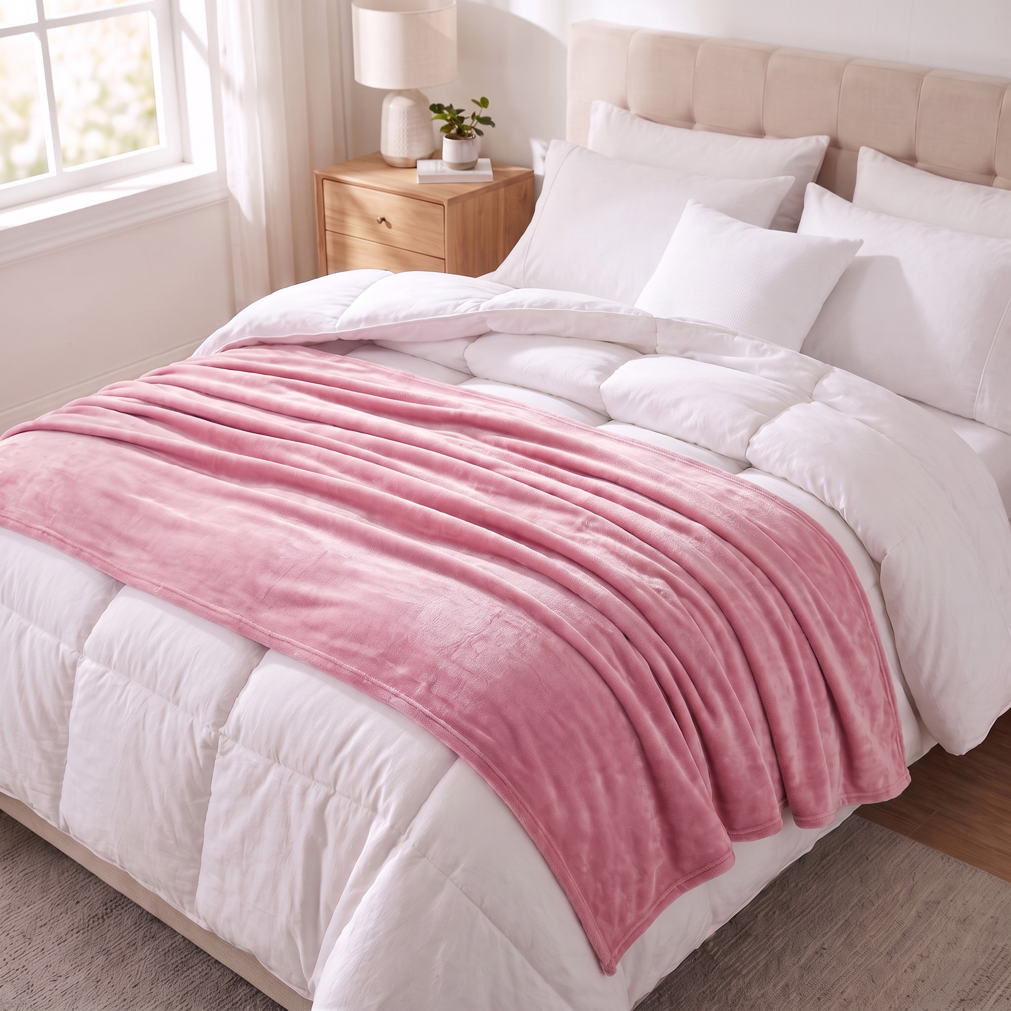 بطانية فلانيل مخملية - 150x200 سم-household-cushionsandthrows-throwsandblankets-blankets-image-4