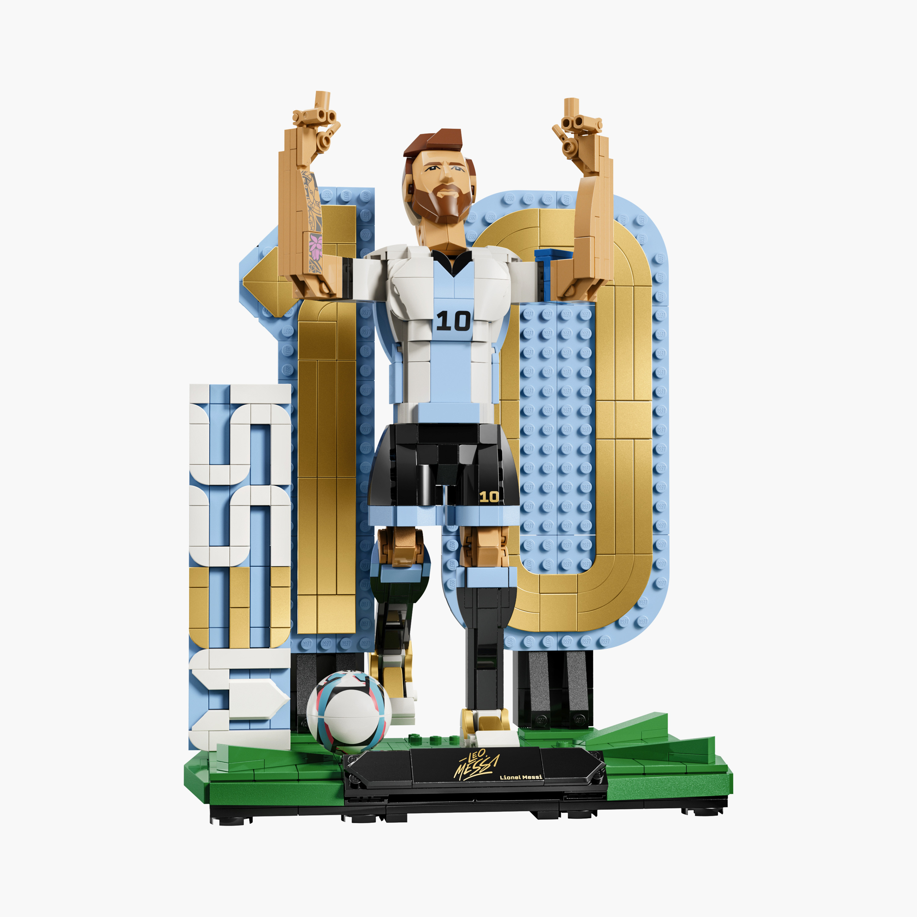 Lego Lionel Messi Football Legend Block Playset-toys-buildingblocks-blocks-image-4