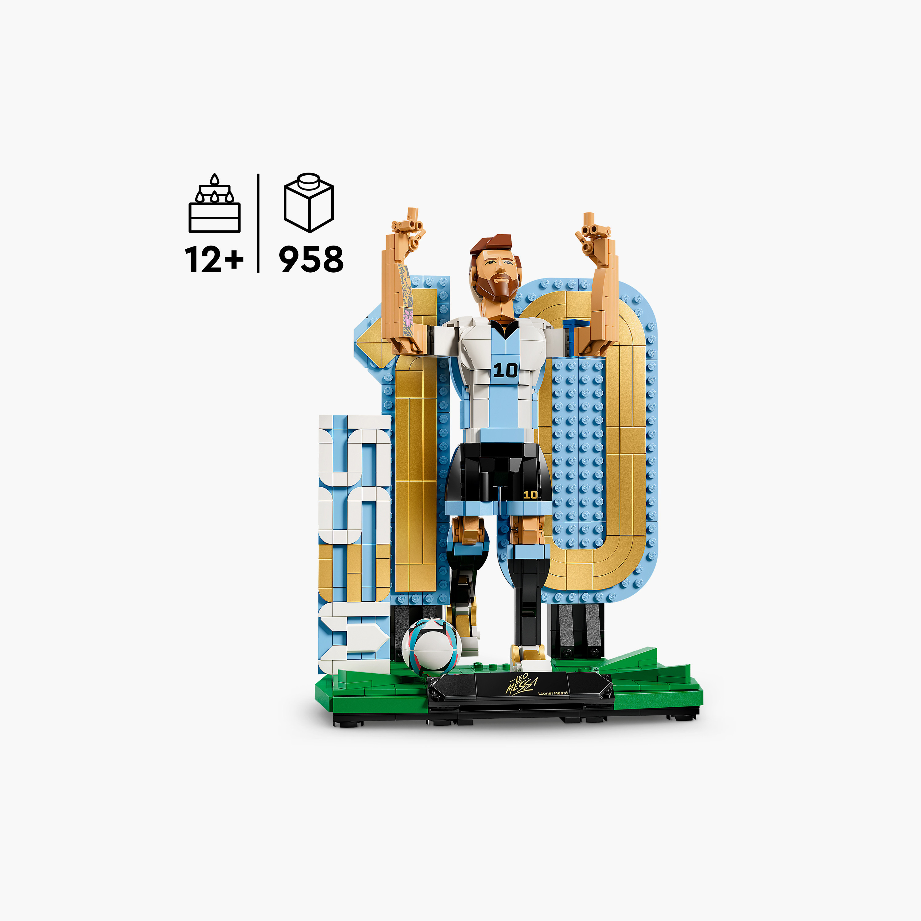 Lego Lionel Messi Football Legend Block Playset-toys-buildingblocks-blocks-image-7