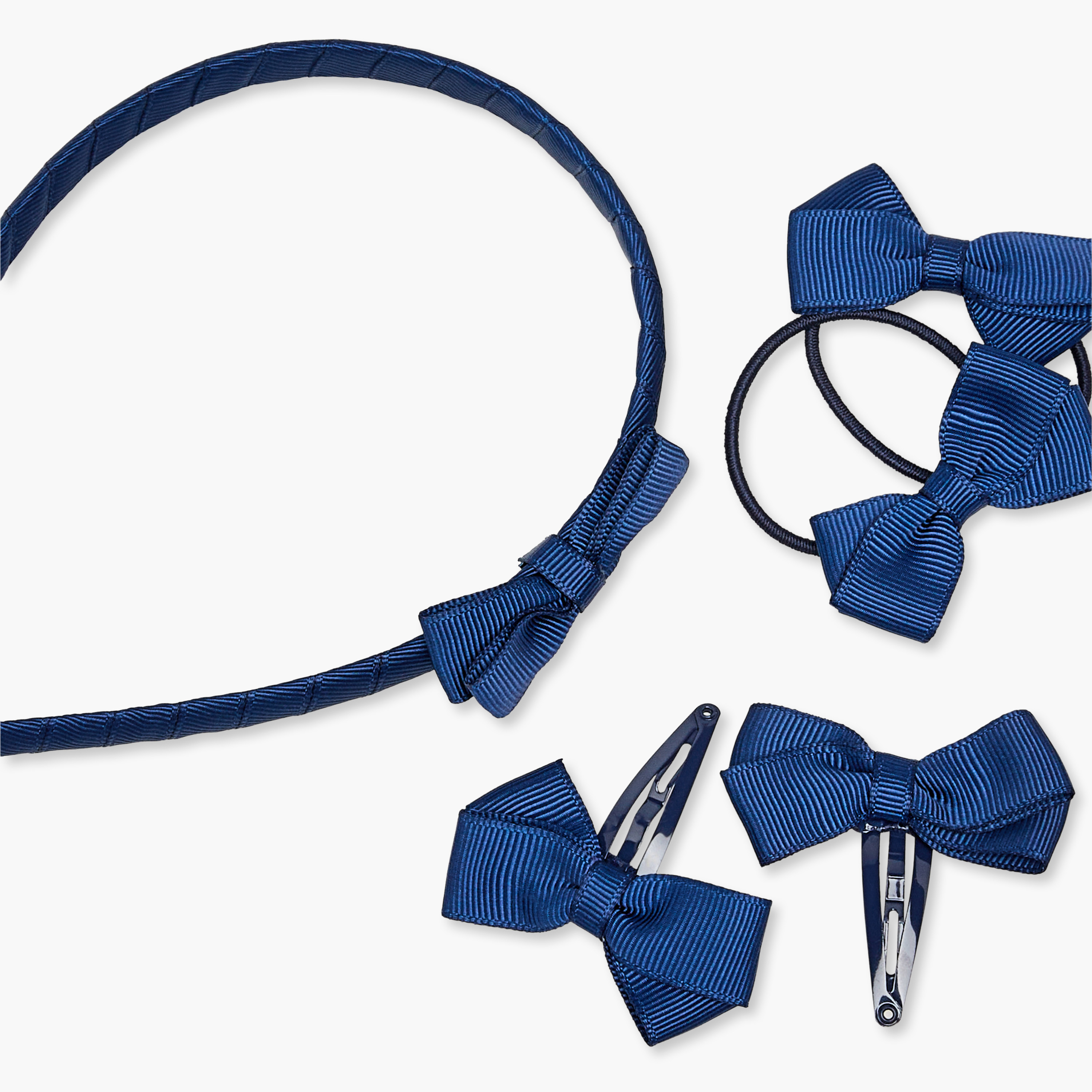 طقم إكسسوارات شعر من 5 قطع مع تفاصيل فيونكة من تشارمز-girls-accessories-hairaccessories-image-9