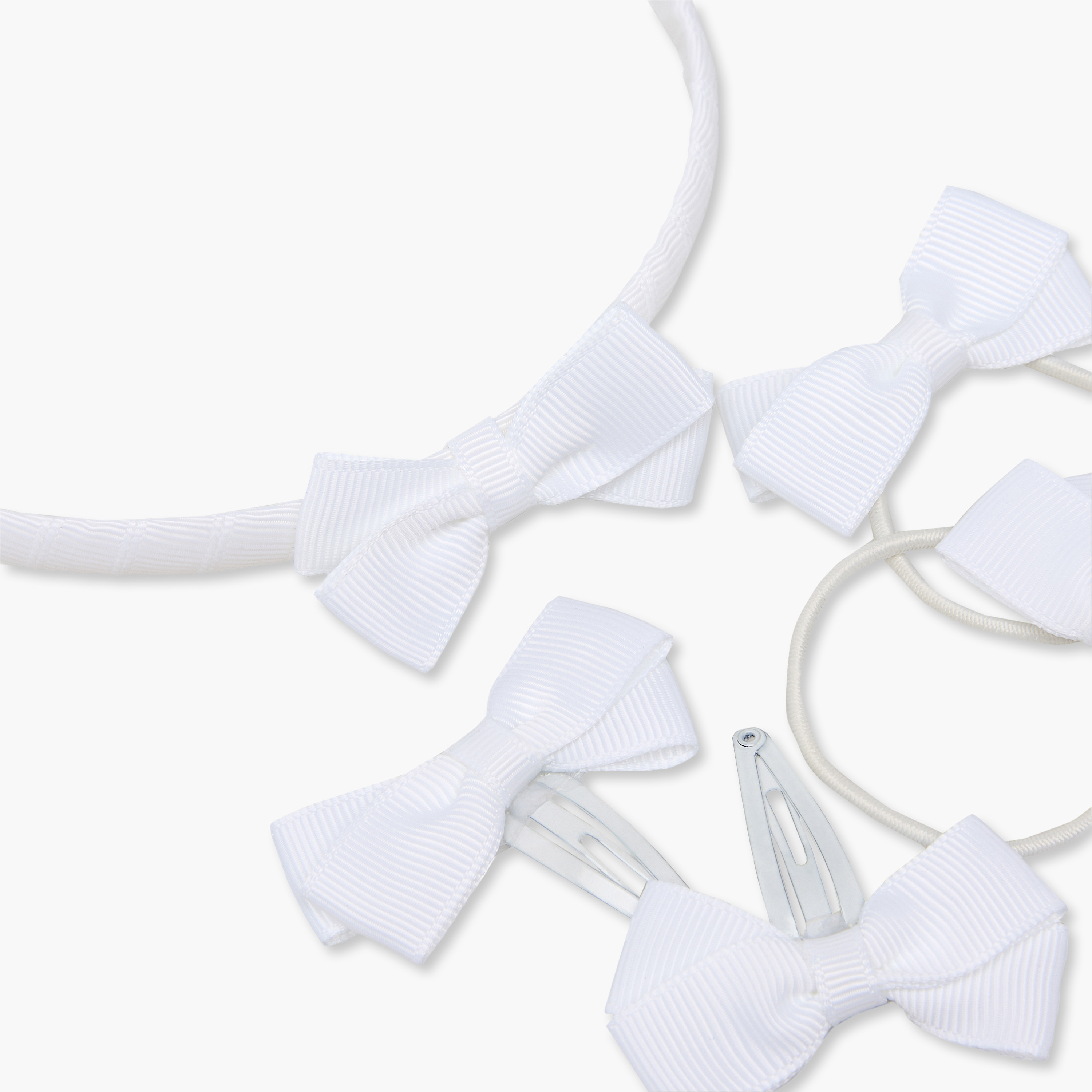 طقم اكسسوارات شعر 5 قطع بفيونكة من تشارمز-girls-accessories-hairaccessories-image-8