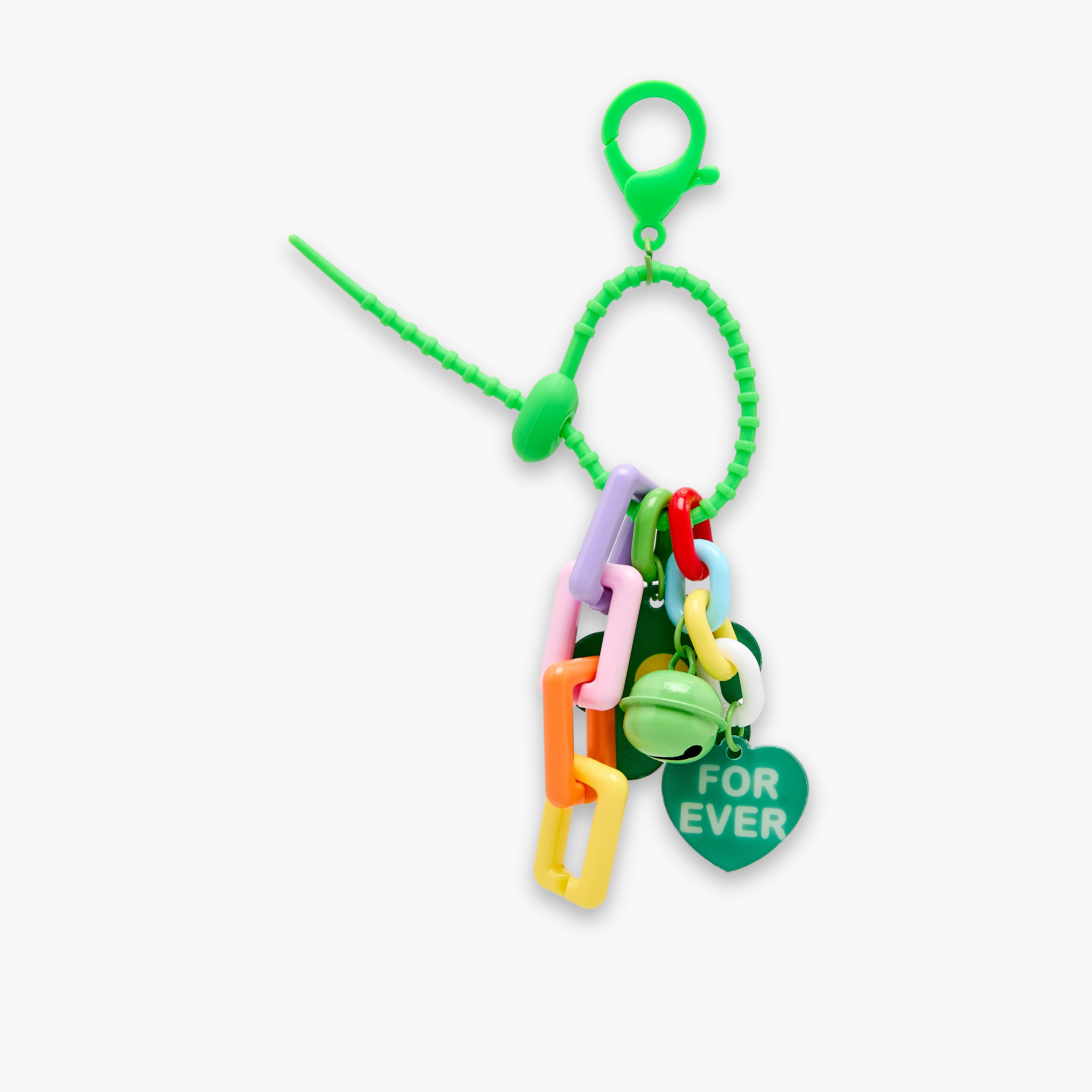 ميدالية مفاتيح بدلاية ومشبك لوبستر من تشارمز-girls-accessories-keyringsandbagcharms-image-1