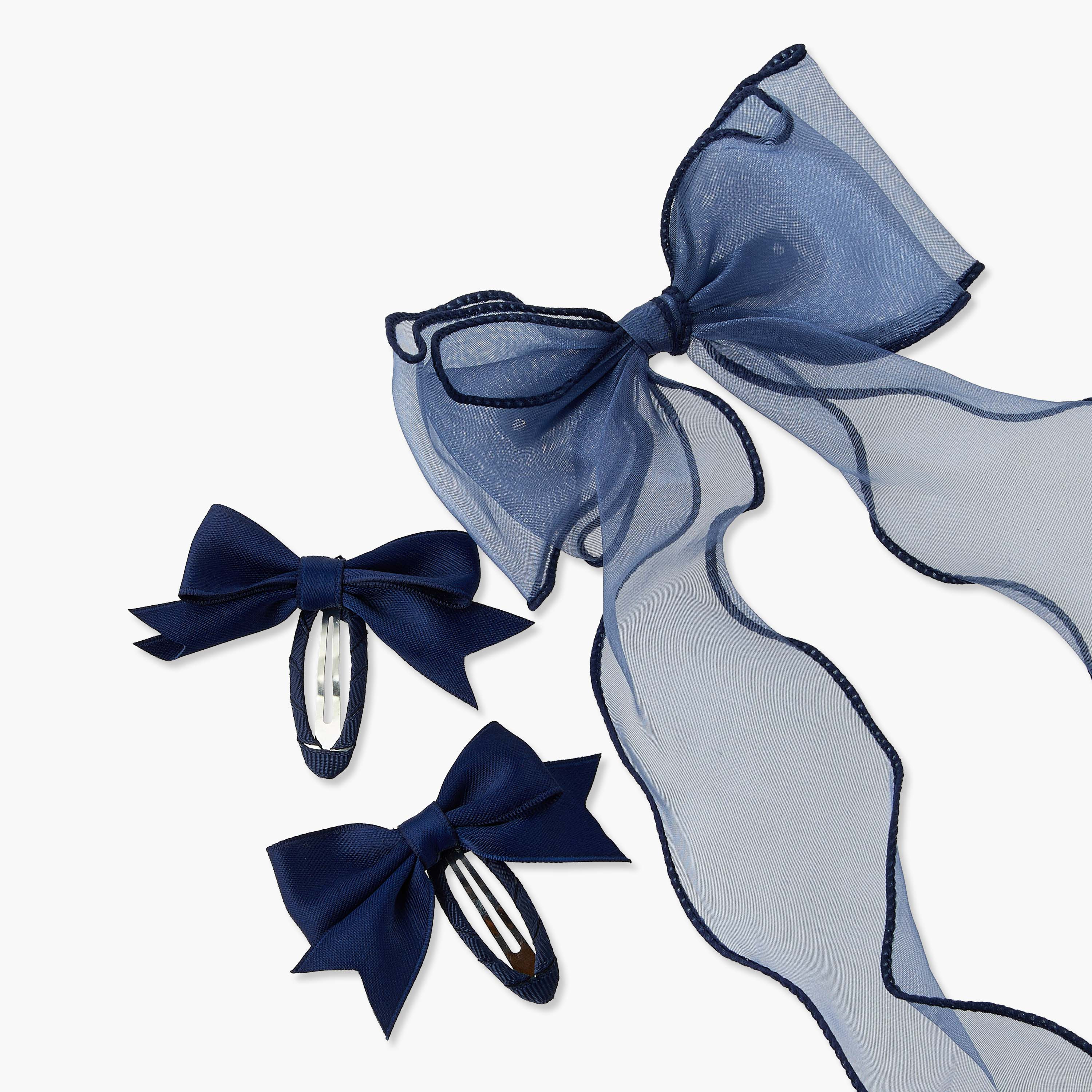 Set of 3 Charmz Hair Clip with Bow Accent-baby-girls-accessories-hairaccessories-image-5