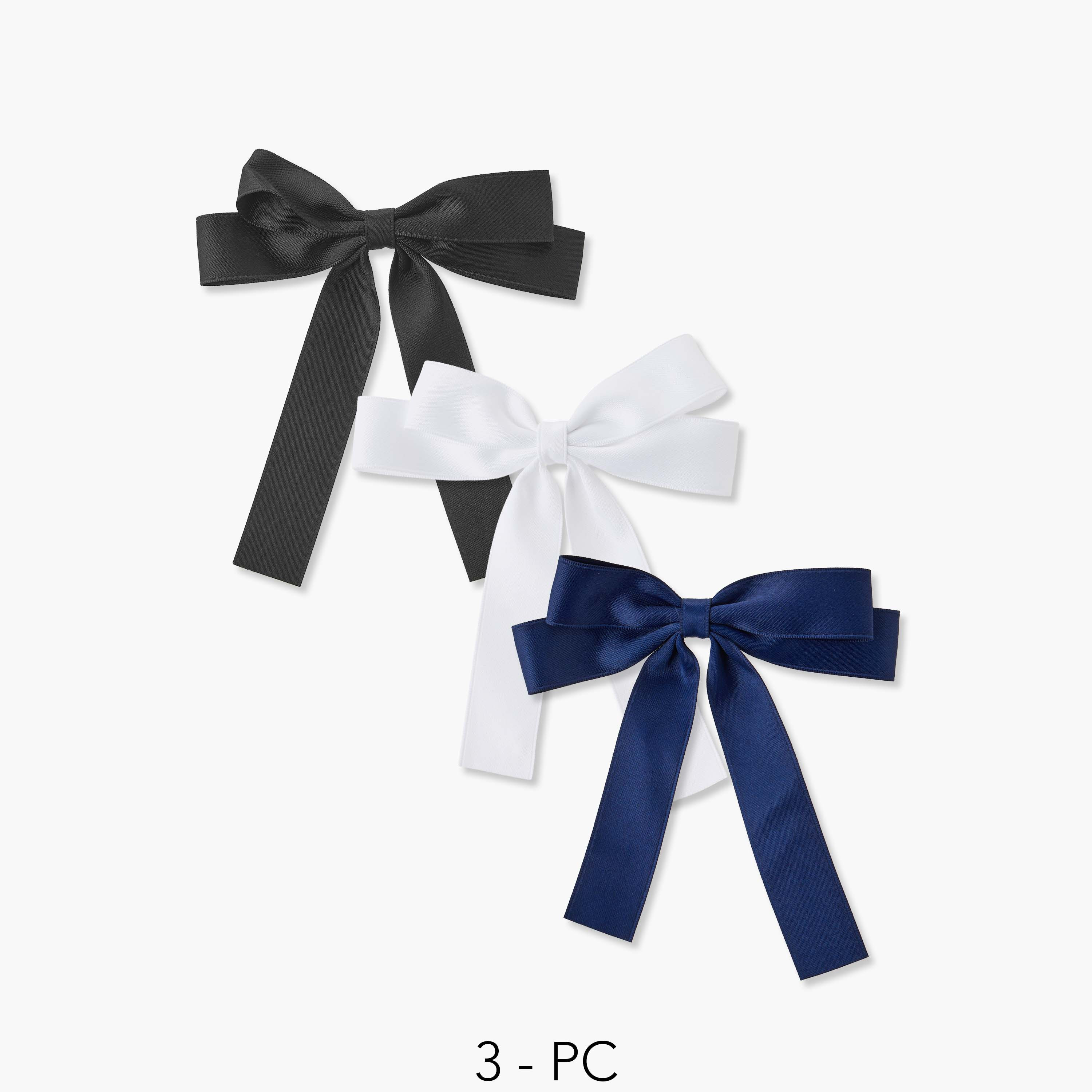 مجموعة مشابك شعر بفيونكة 3 قطع من تشارمز-baby-girls-accessories-hairaccessories-image-1