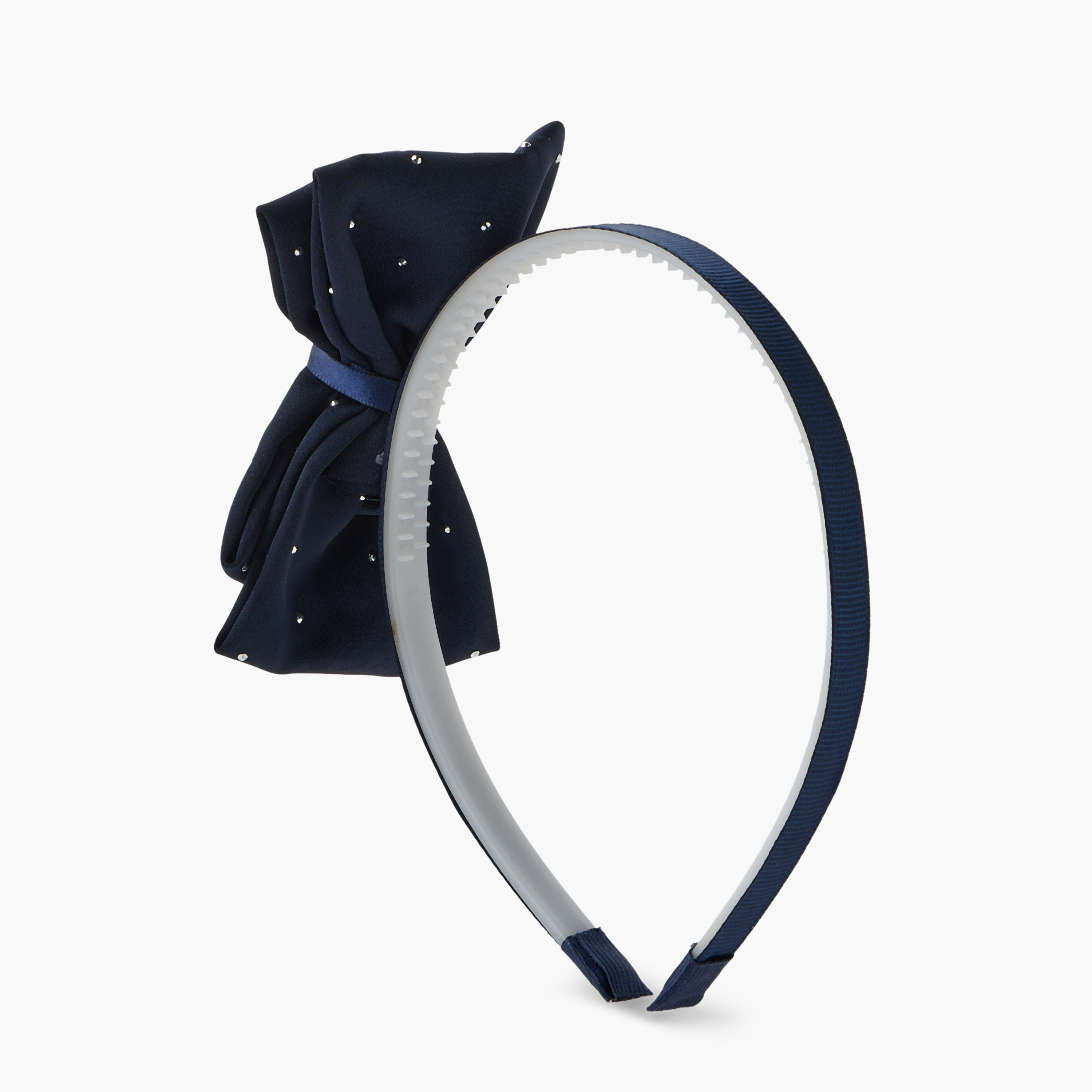 طقم مشابك شعر مع ربطة شعر على شكل فيونكة من تشارمز - 3 قطع-baby-girls-accessories-hairaccessories-image-3