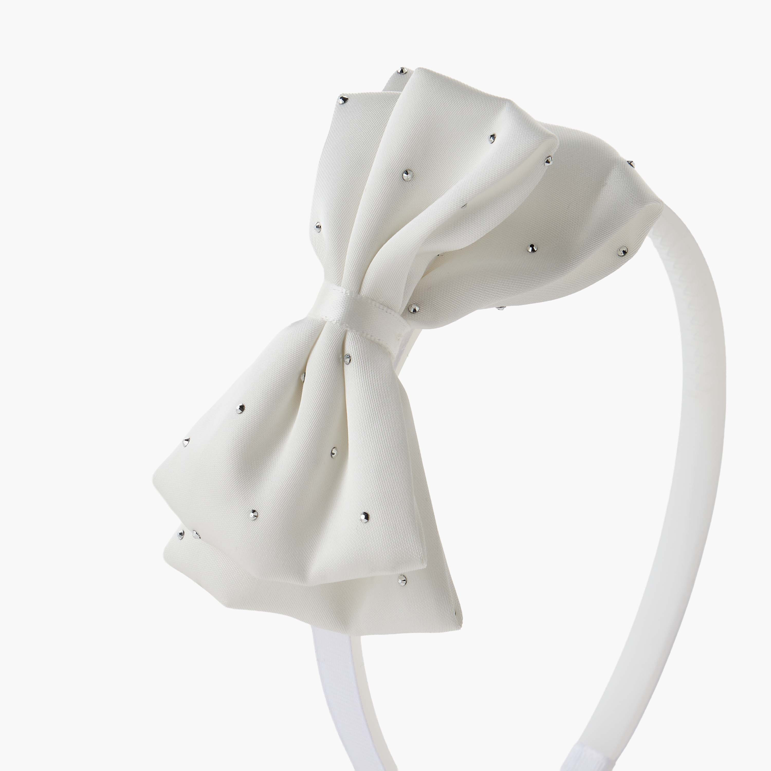 طقم طوق ومشابك شعر فيونكة 3 قطع من تشارمز-baby-girls-accessories-hairaccessories-image-4