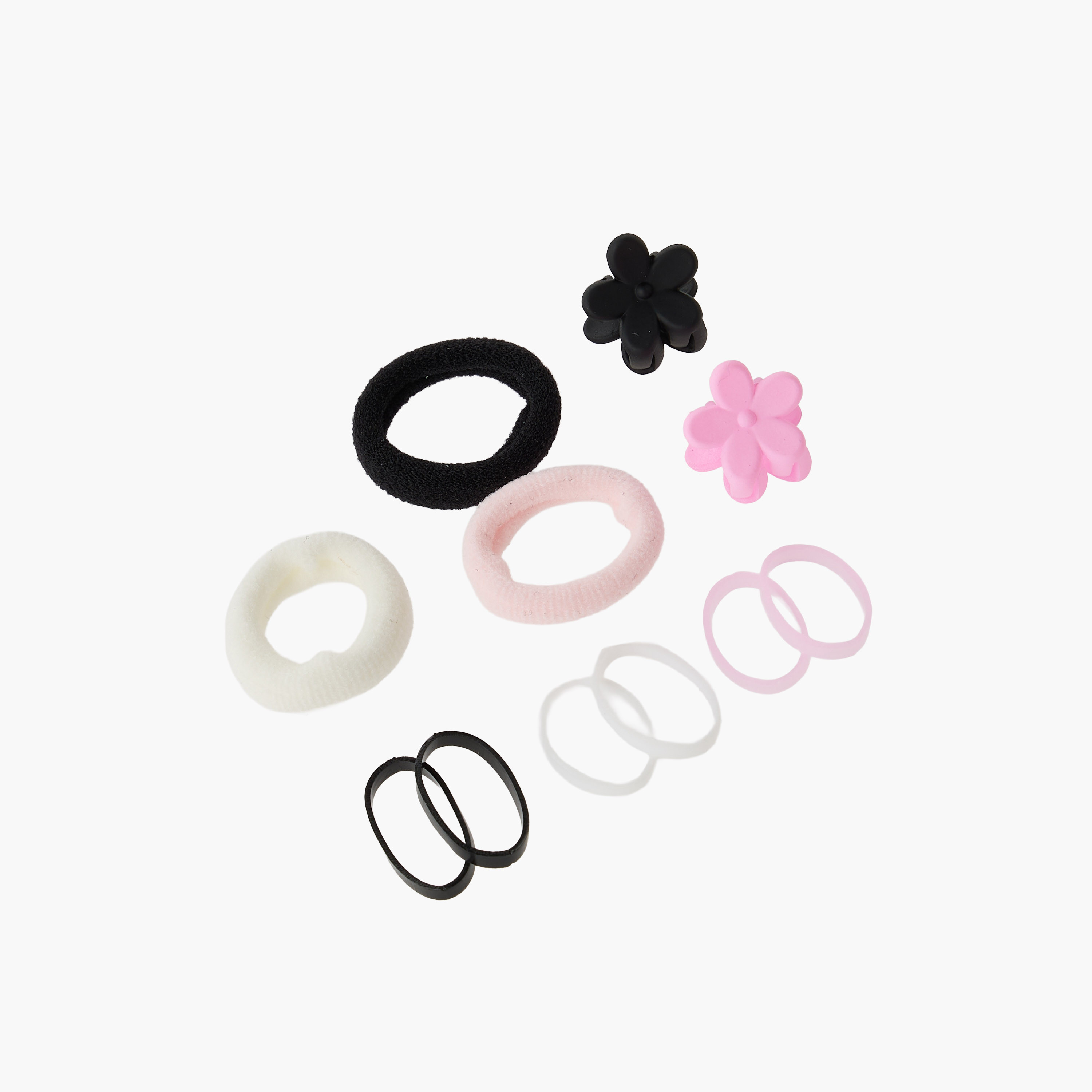 Set of 200 Charmz Hair Tie with Hair Clamp-baby-girls-accessories-hairaccessories-image-2