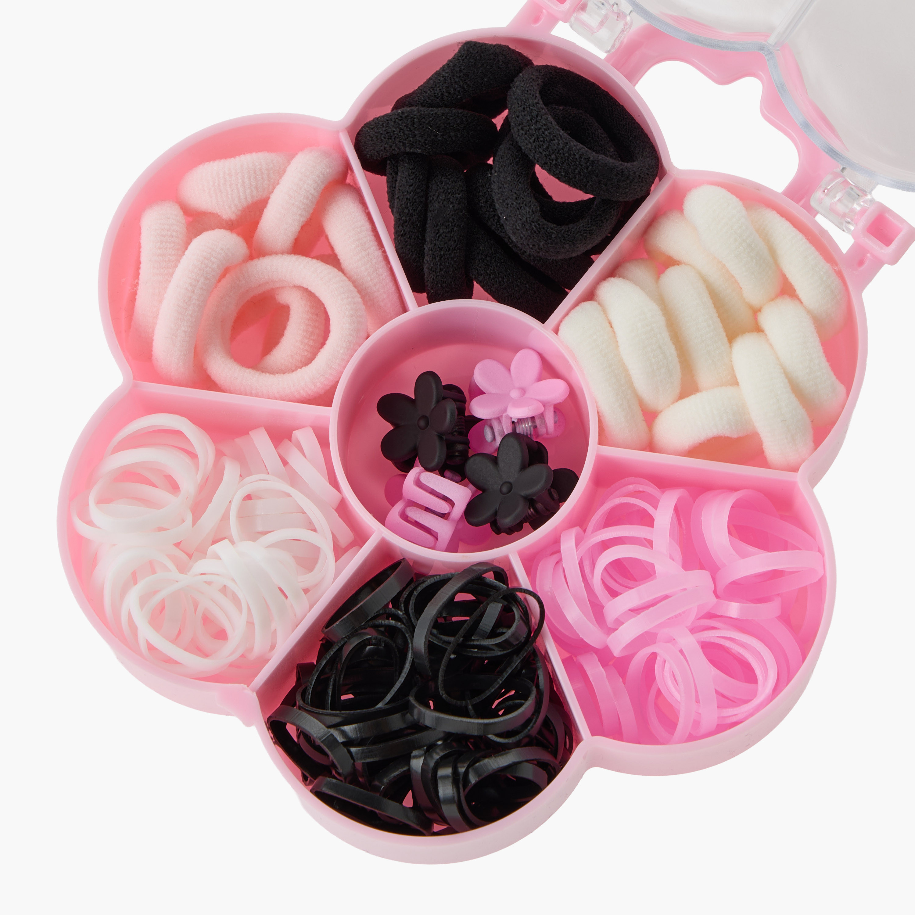 Set of 200 Charmz Hair Tie with Hair Clamp-baby-girls-accessories-hairaccessories-image-4