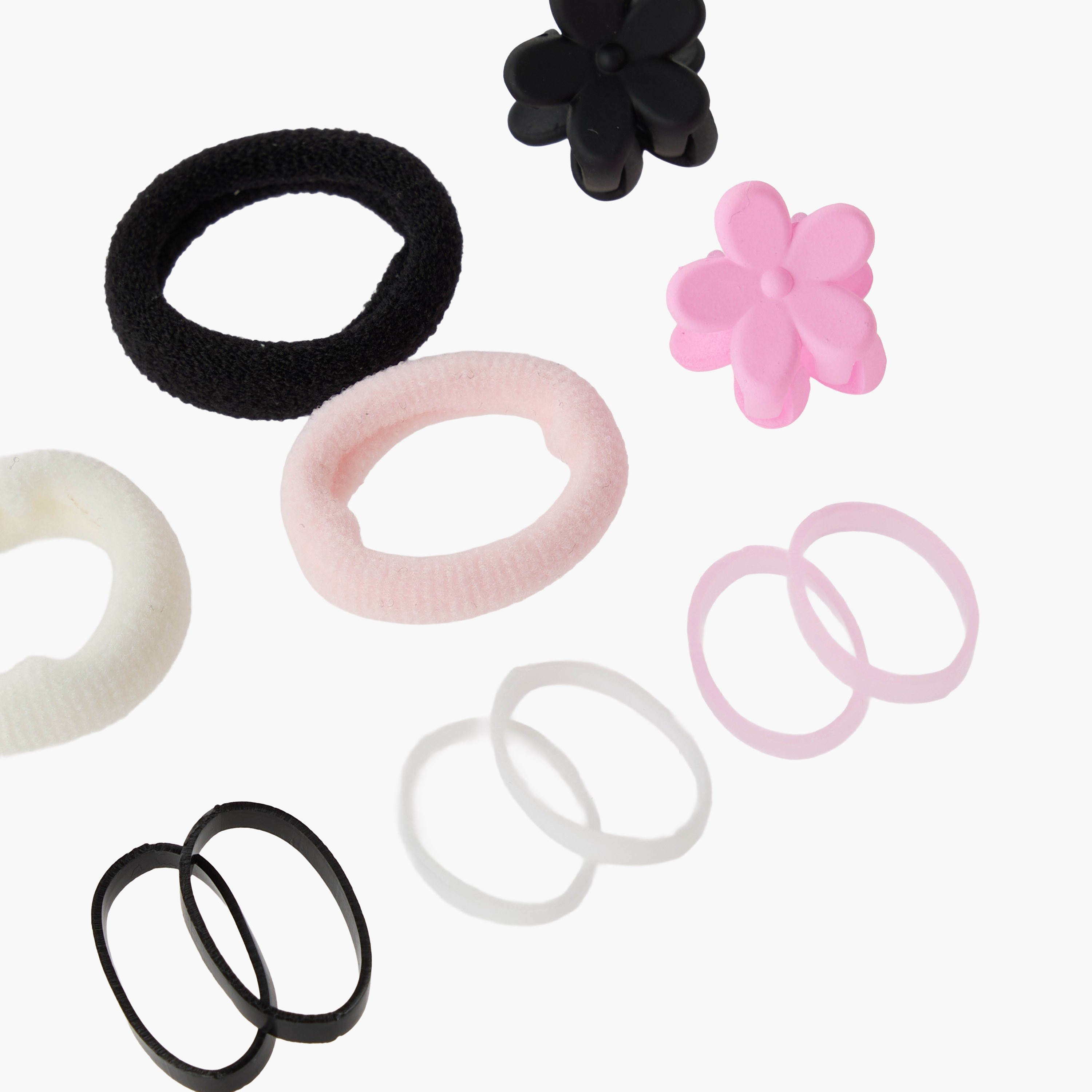 Set of 200 Charmz Hair Tie with Hair Clamp-baby-girls-accessories-hairaccessories-image-5