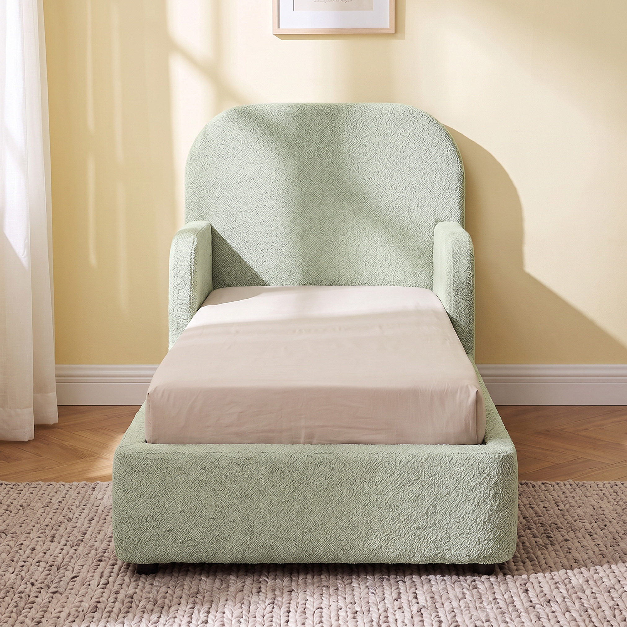 سرير أطفال مبطن بلوح رأسي مرتفع من جونيورز-baby-nursery-furniture-cribsandbeds-beds-image-3