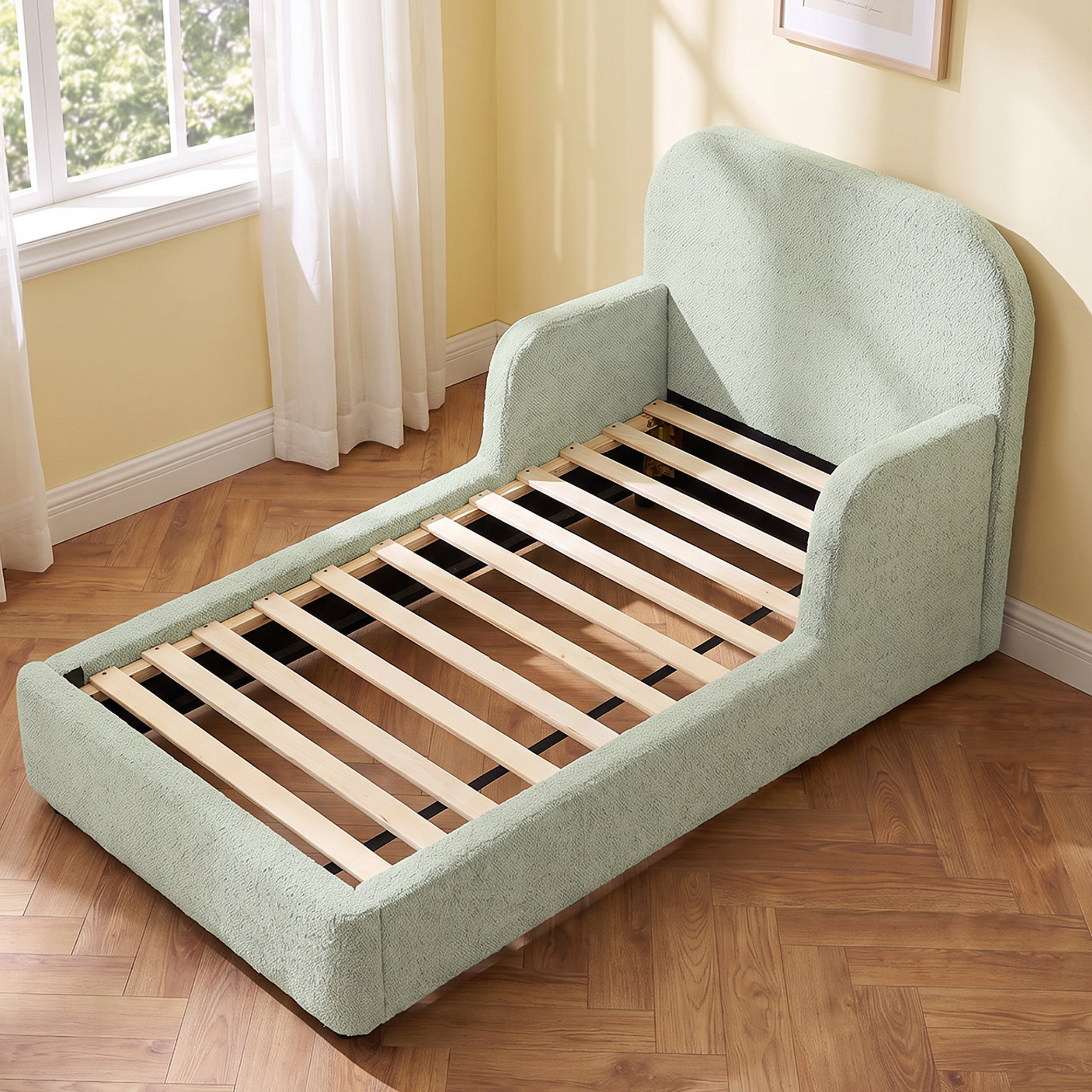 سرير أطفال مبطن بلوح رأسي مرتفع من جونيورز-baby-nursery-furniture-cribsandbeds-beds-image-6