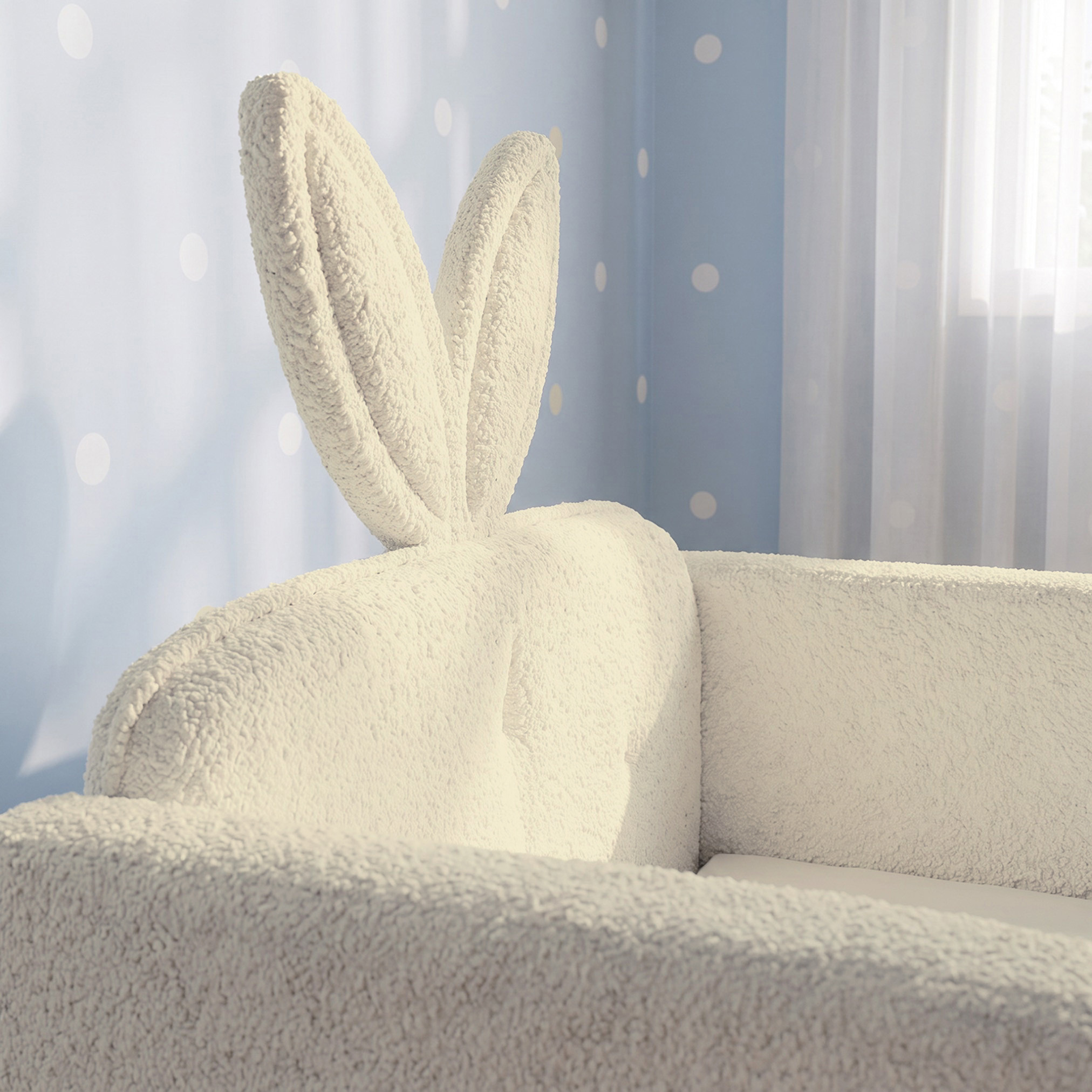 Juniors Toddler Bed with Bunny Headboard-baby-nursery-furniture-cribsandbeds-beds-image-6