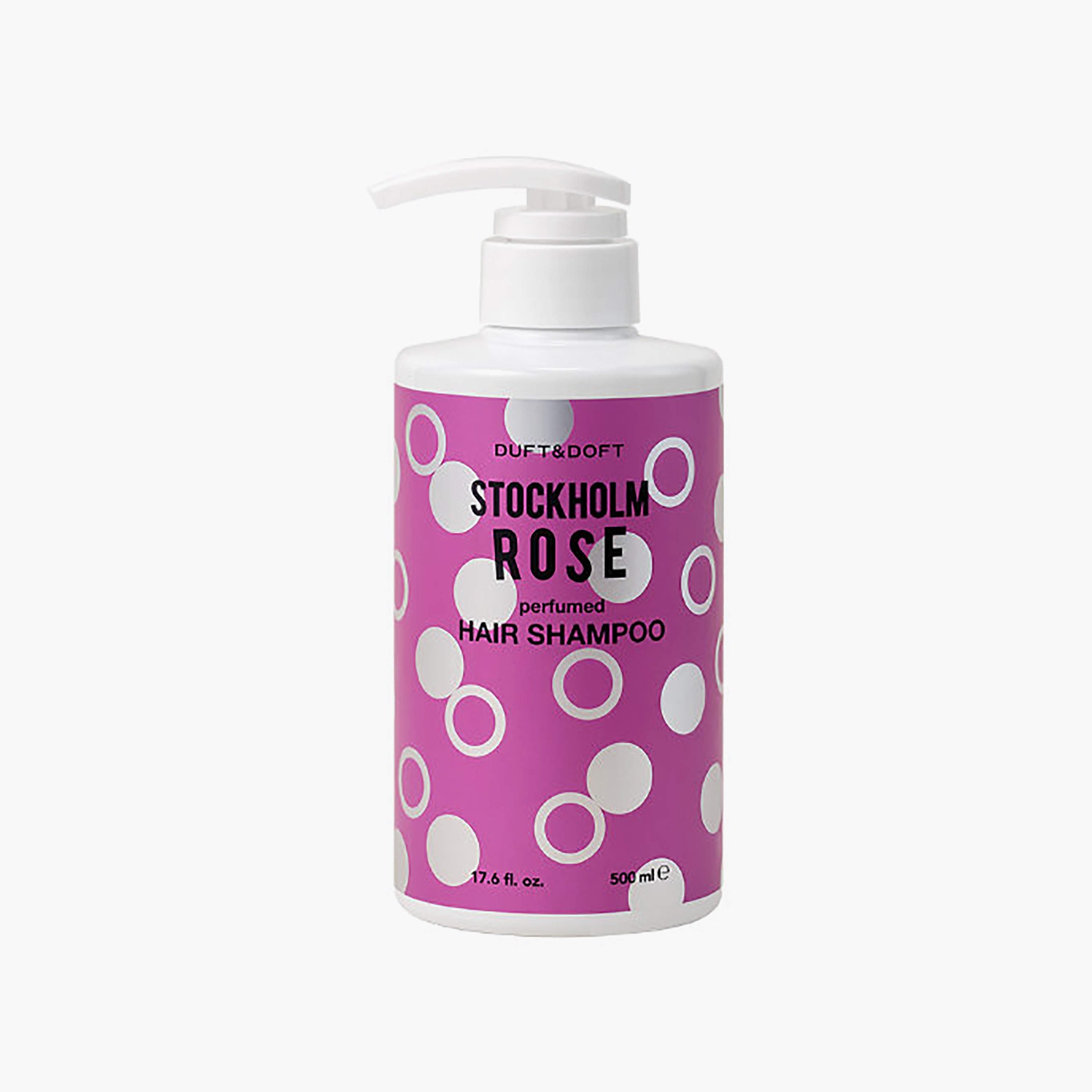 Duft&Doft Stockholm Rose Perfumed Hair Shampoo 500Ml-beautyandpersonalcare-hair-haircare-shampoos-image-1
