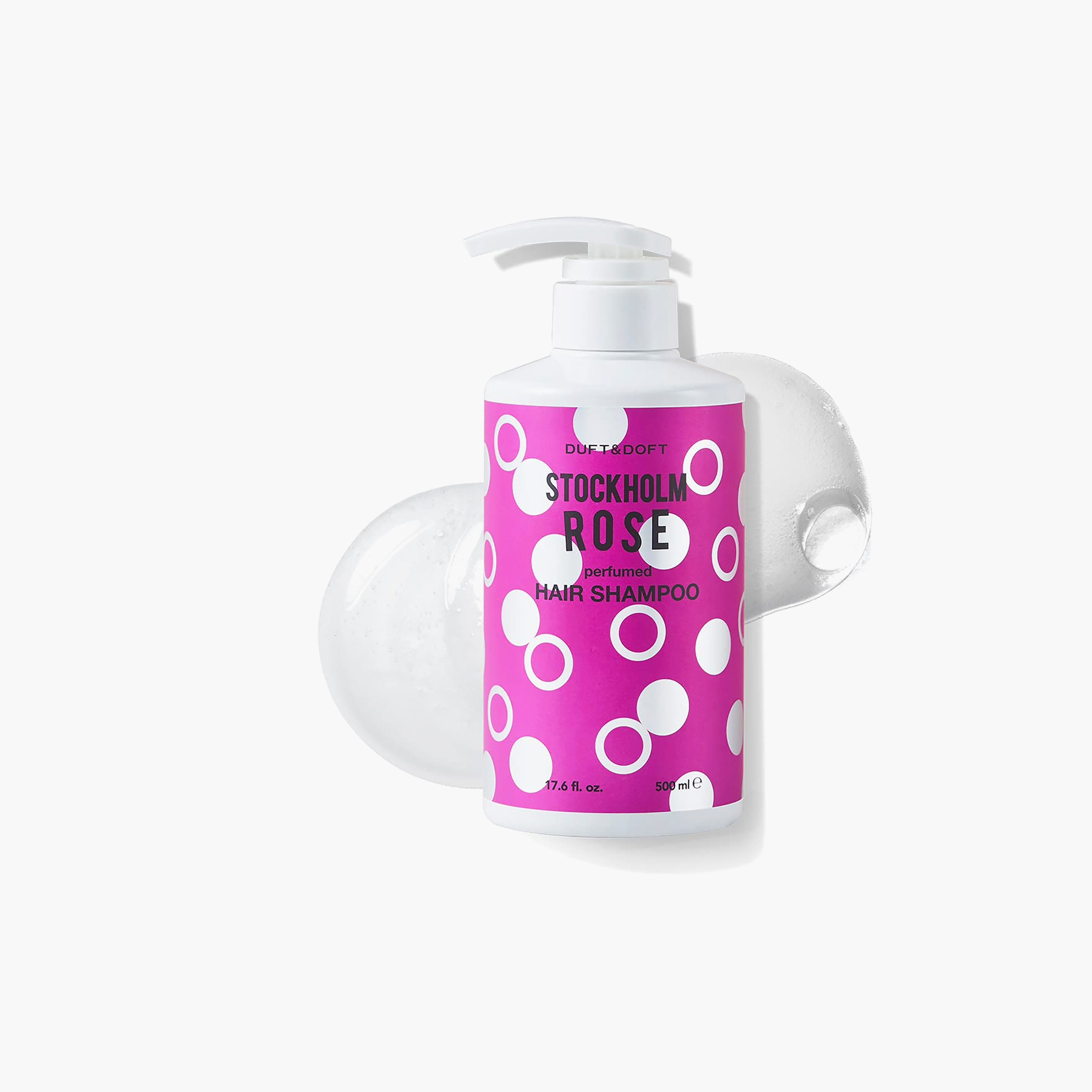 Duft&Doft Stockholm Rose Perfumed Hair Shampoo 500Ml-beautyandpersonalcare-hair-haircare-shampoos-image-2