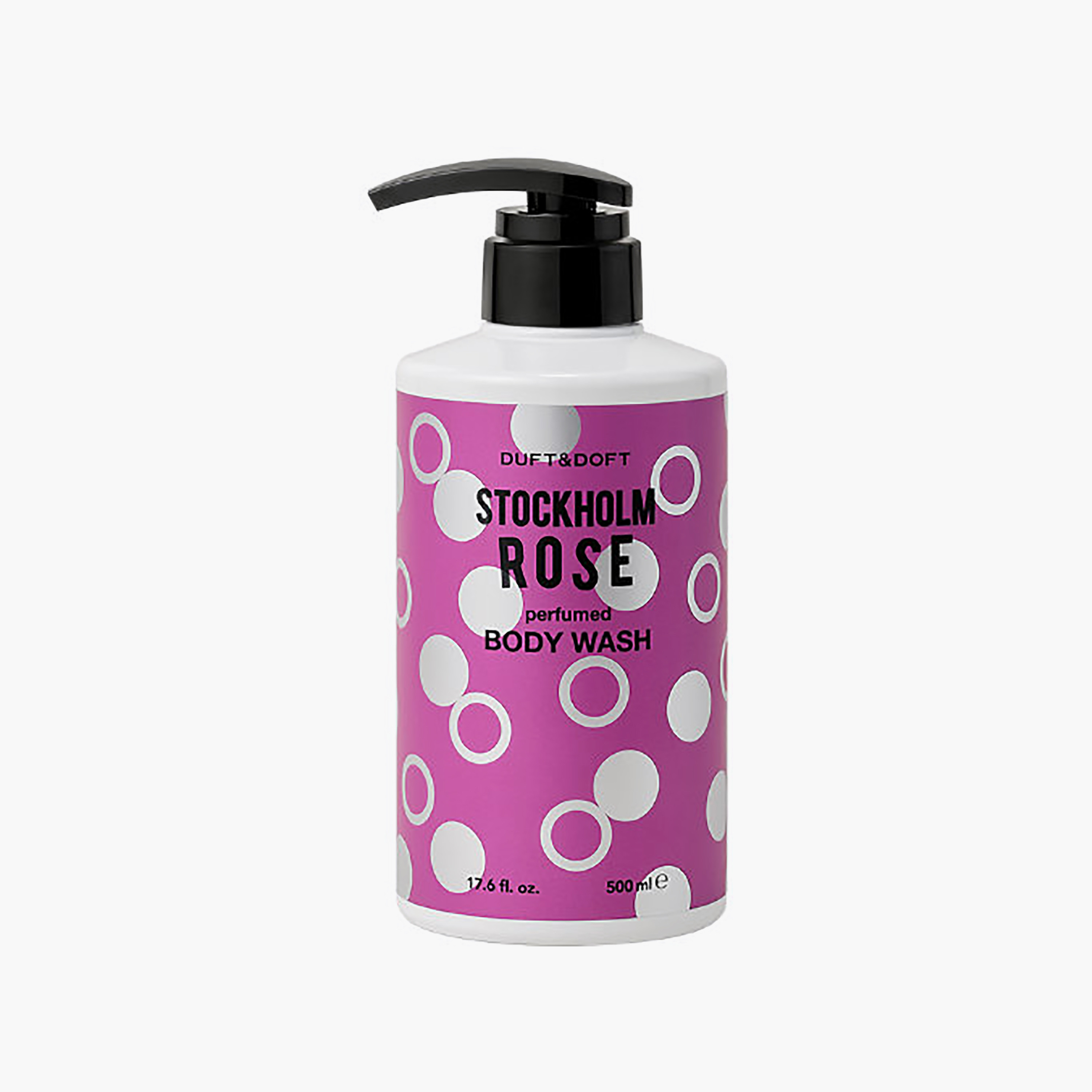 Duft&Doft Stockholm Rose Perfumed Body Wash 500Ml-beautyandpersonalcare-bathandbody-bathandshower-bodywash-image-1