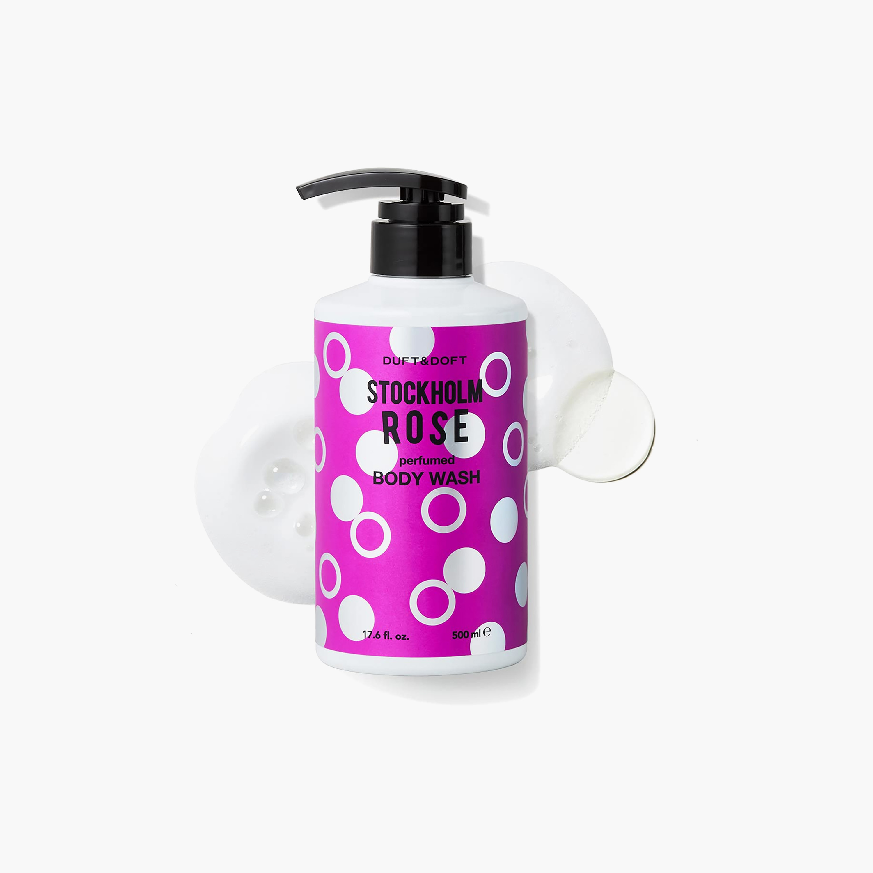 Duft&Doft Stockholm Rose Perfumed Body Wash 500Ml-beautyandpersonalcare-bathandbody-bathandshower-bodywash-image-2