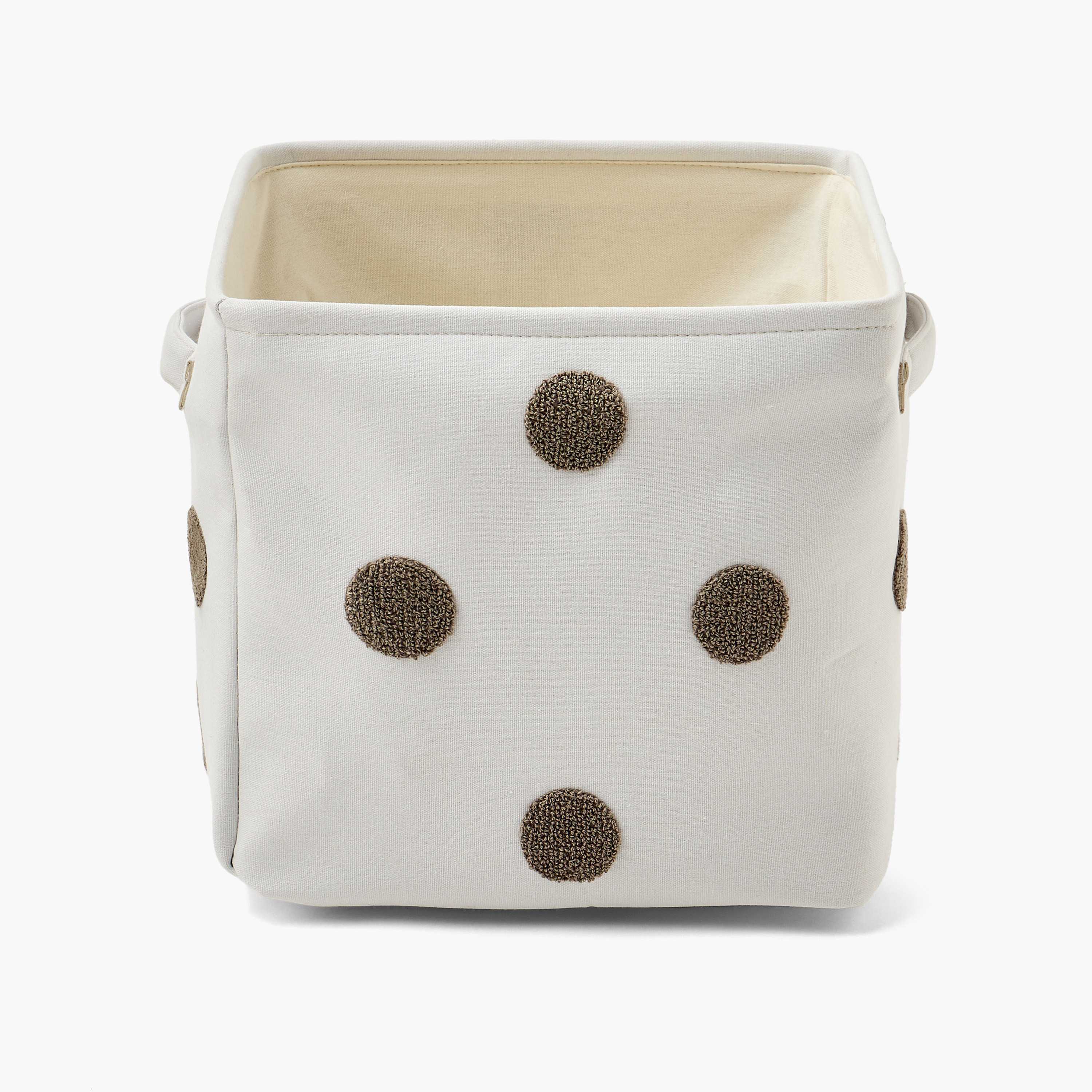 Juniors Pompom Detail Storage Organizer with Handles-baby-nursery-furniture-wardrobesandstorage-image-1
