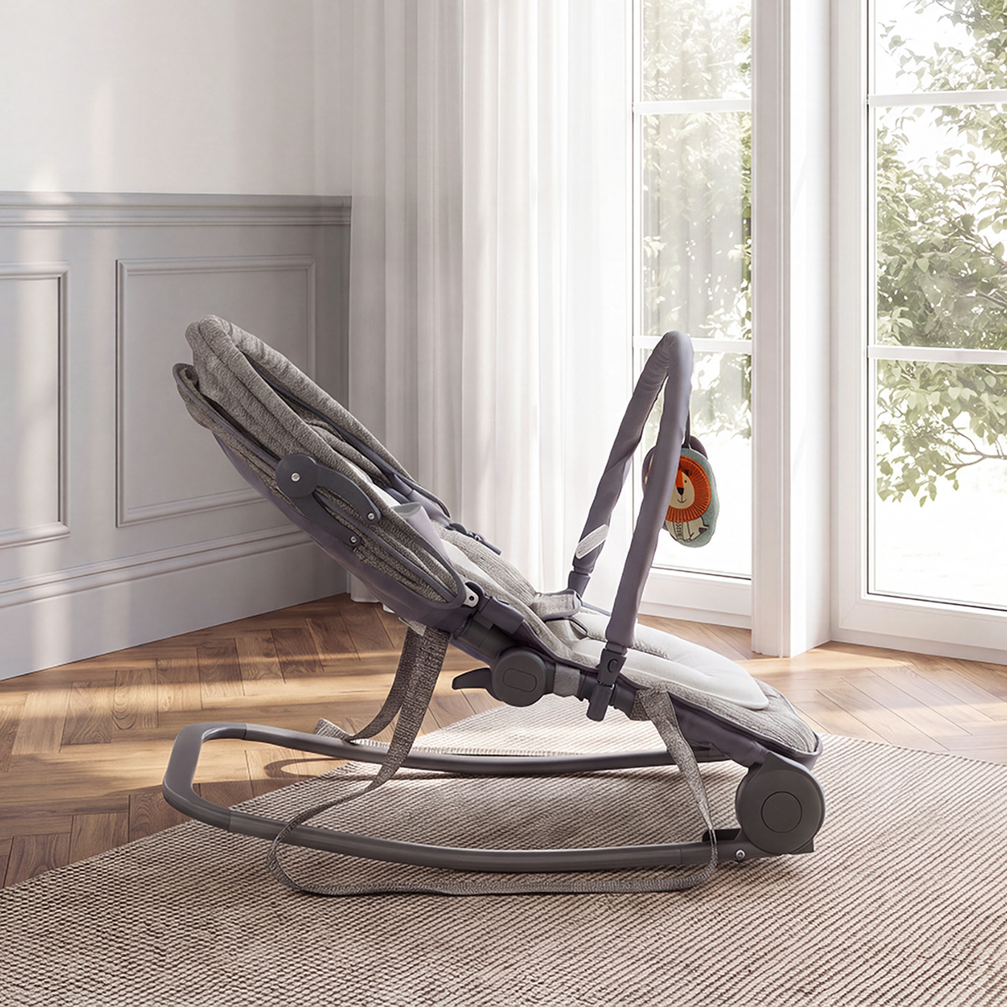Juniors Garnet Baby Rocker with Canopy-baby-infantactivity-rockers-image-8