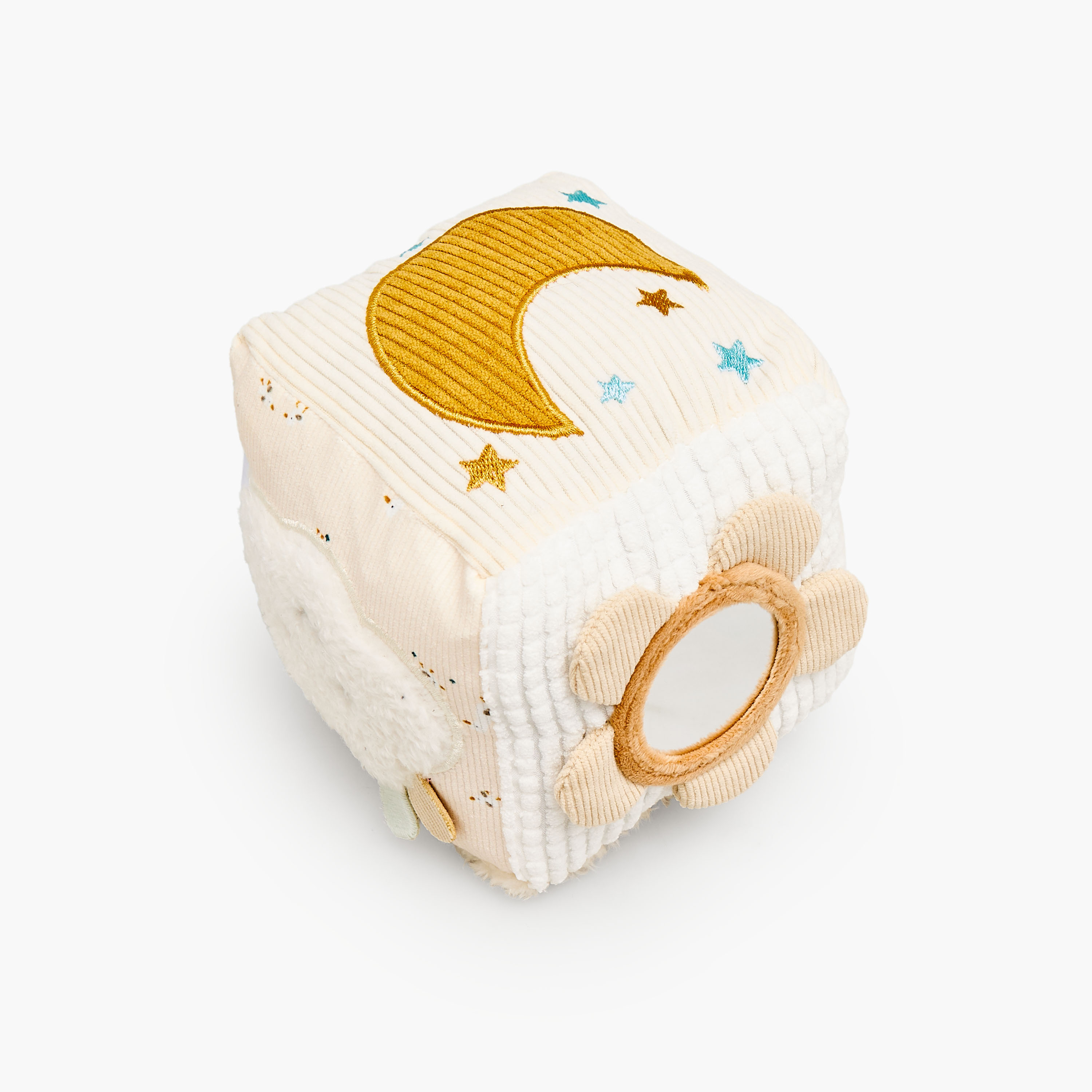 مكعب أنشطة بتطريز ومرآة من جيجلز-toys-infantactivity-image-3