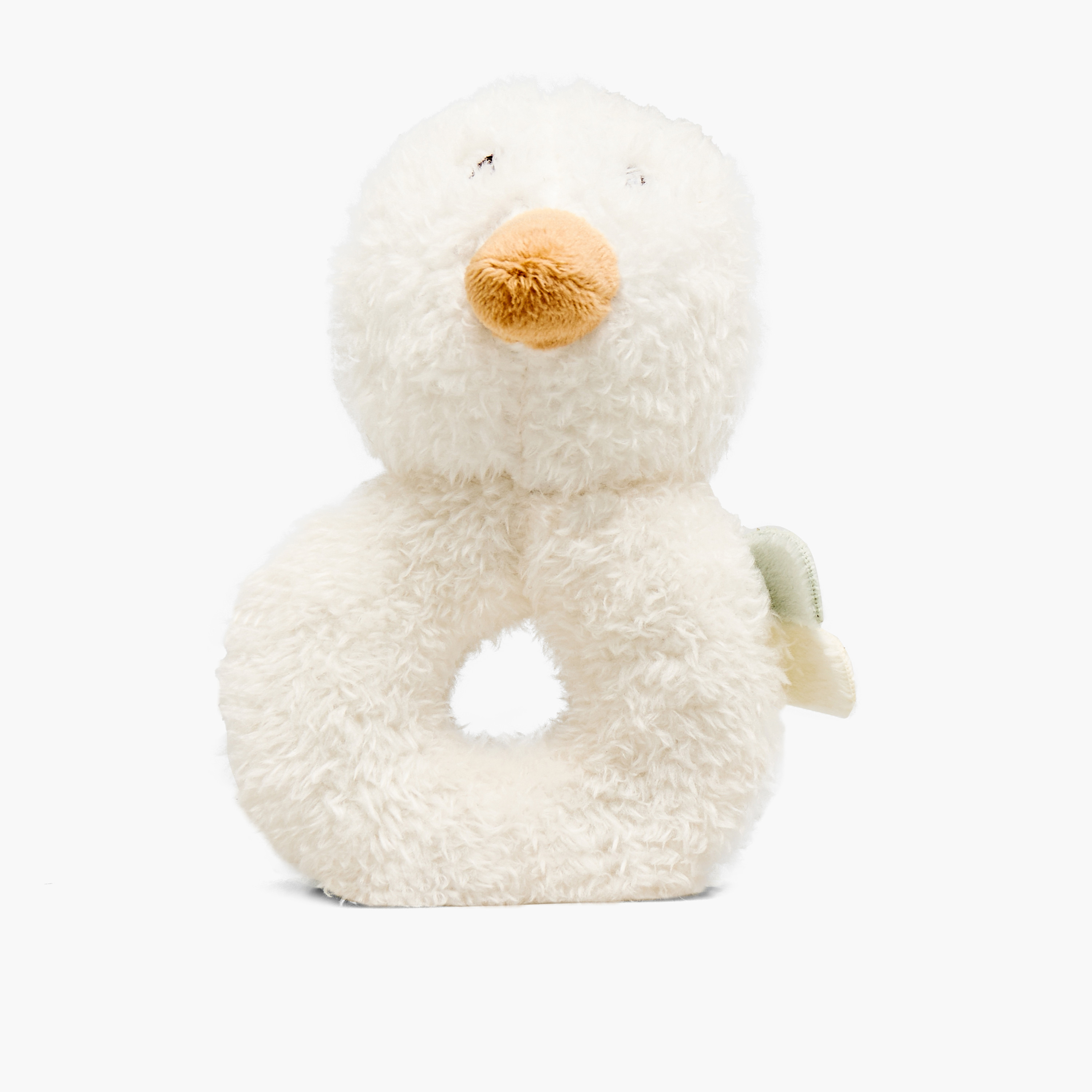 Giggles Plush Goose Ring Rattle-toys-babyandtoddlertoys-rattlesandteethers-image-1