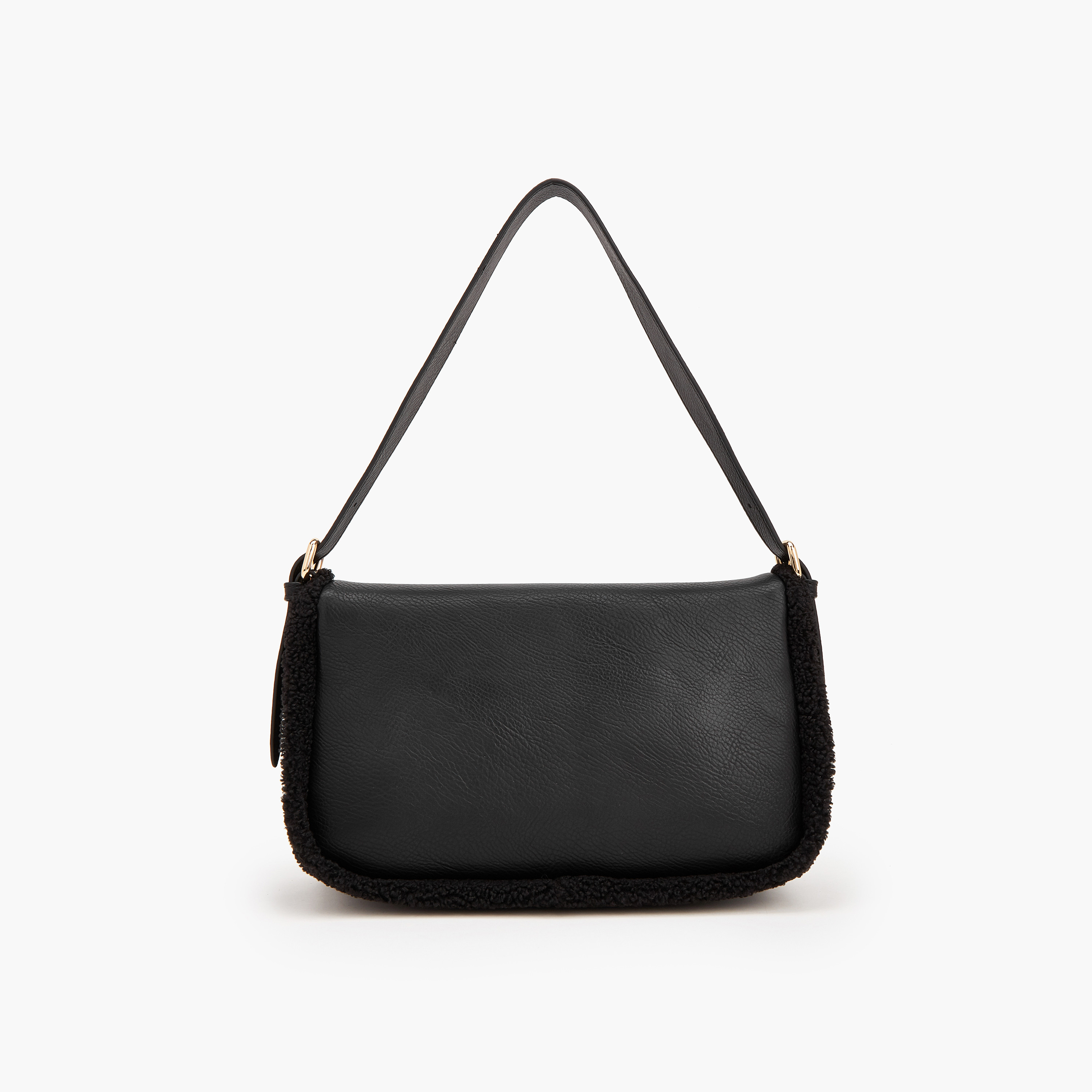 Le Confort Logo Shoulder Bag with Faux Fur Trim-women-bagsandwallets-handbags-image-4