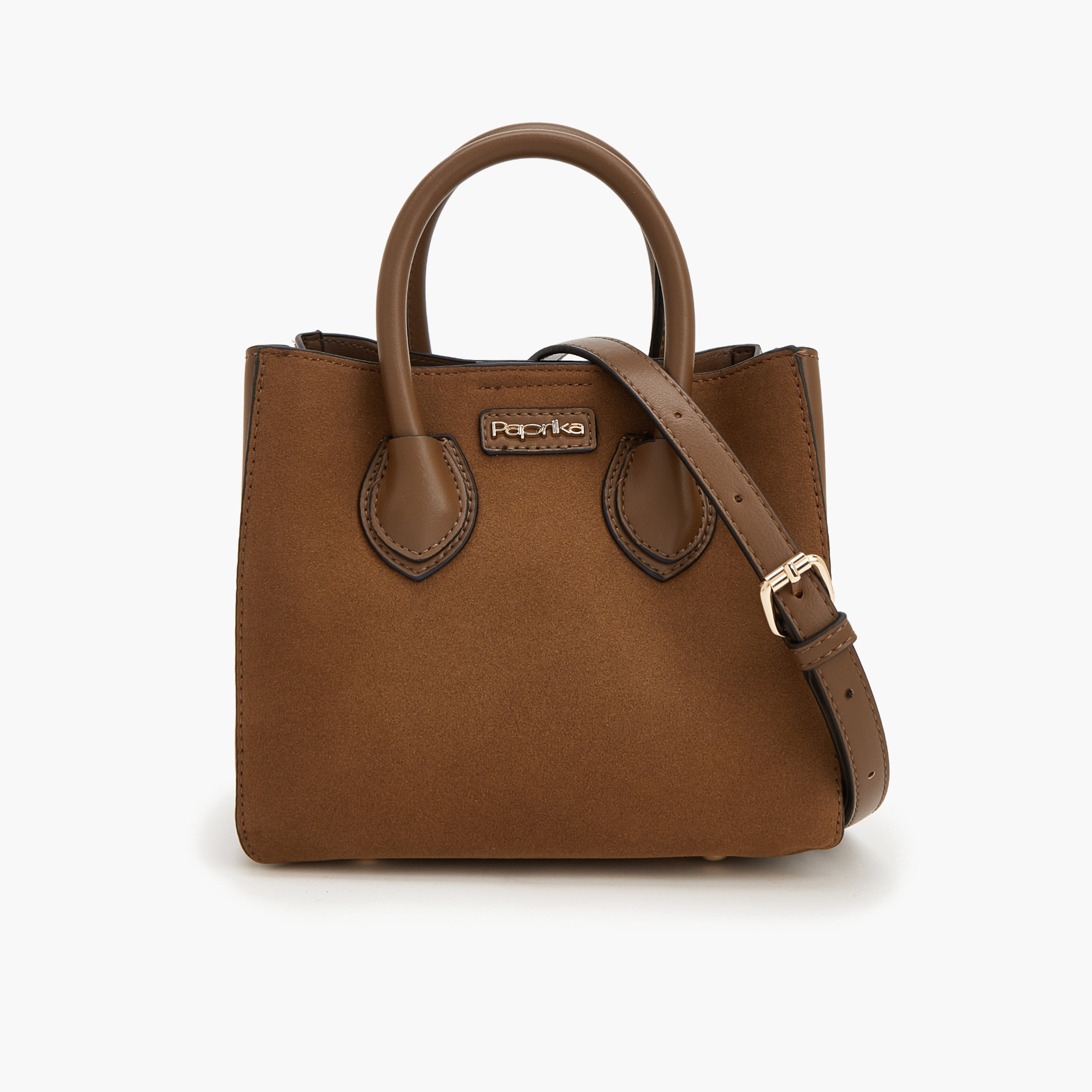Paprika Textured Crossbody Bag with Detachable Strap-women-bagsandwallets-handbags-image-1