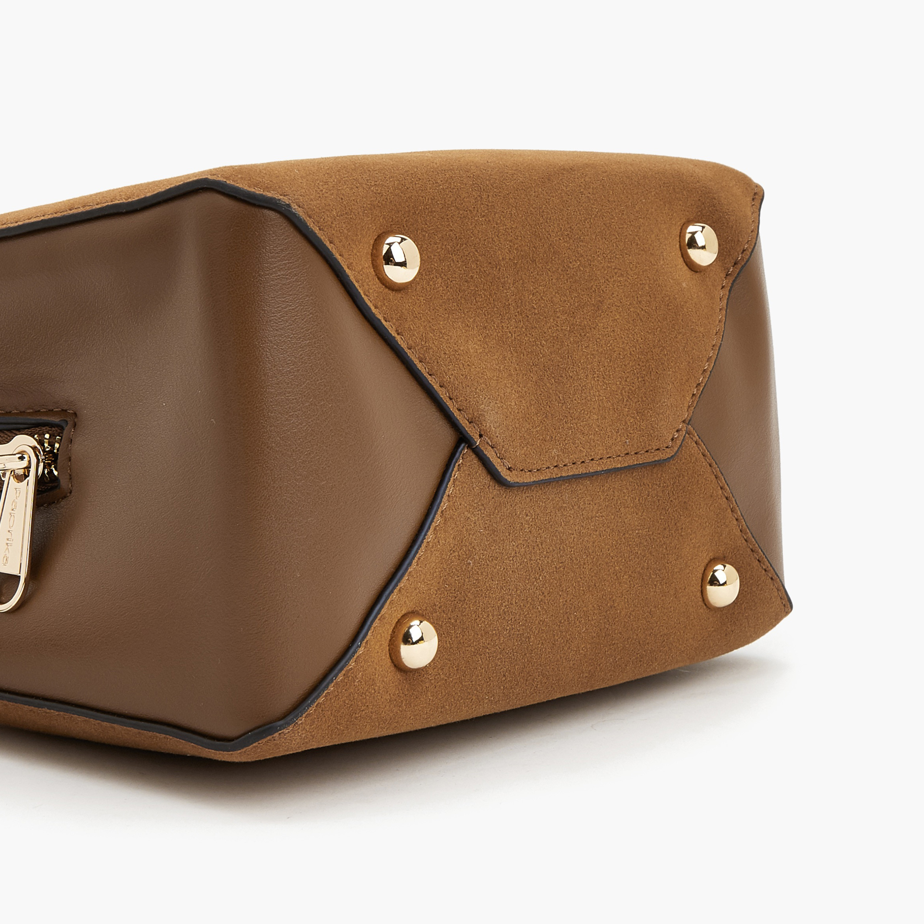 Paprika Textured Crossbody Bag with Detachable Strap-women-bagsandwallets-handbags-image-5