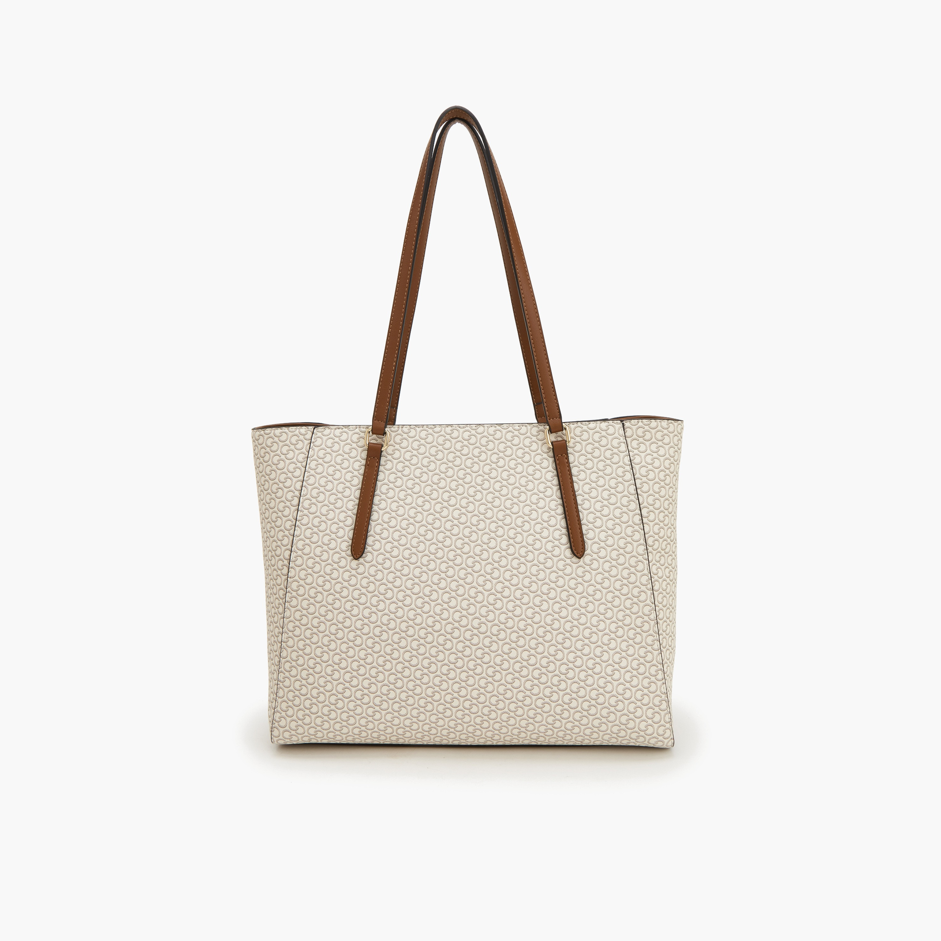 Celeste Monogram Print Tote Bag with Zip Closure-women-bagsandwallets-handbags-image-2