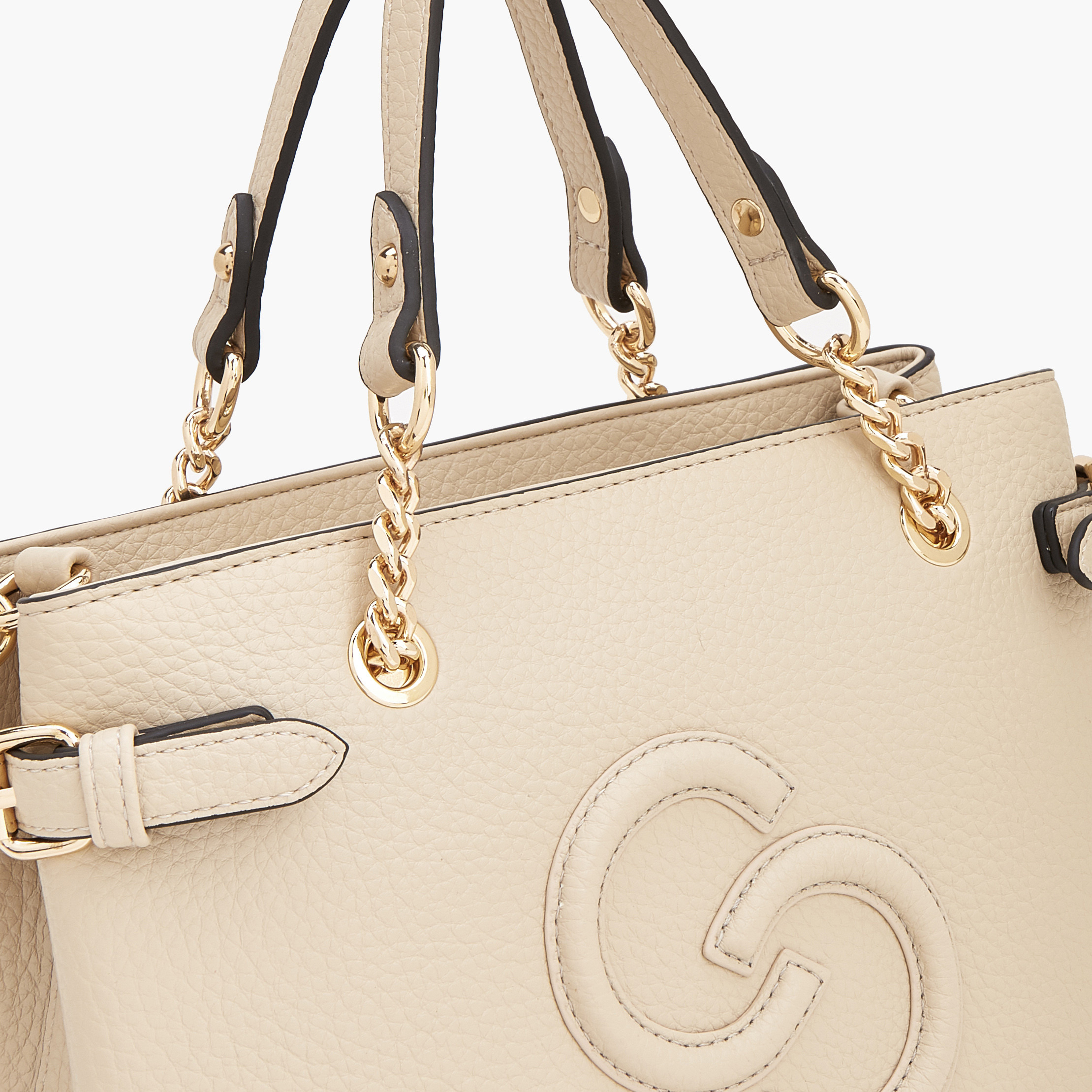 Celeste Logo Embossed Tote Bag with Detachable Straps-women-bagsandwallets-handbags-image-3