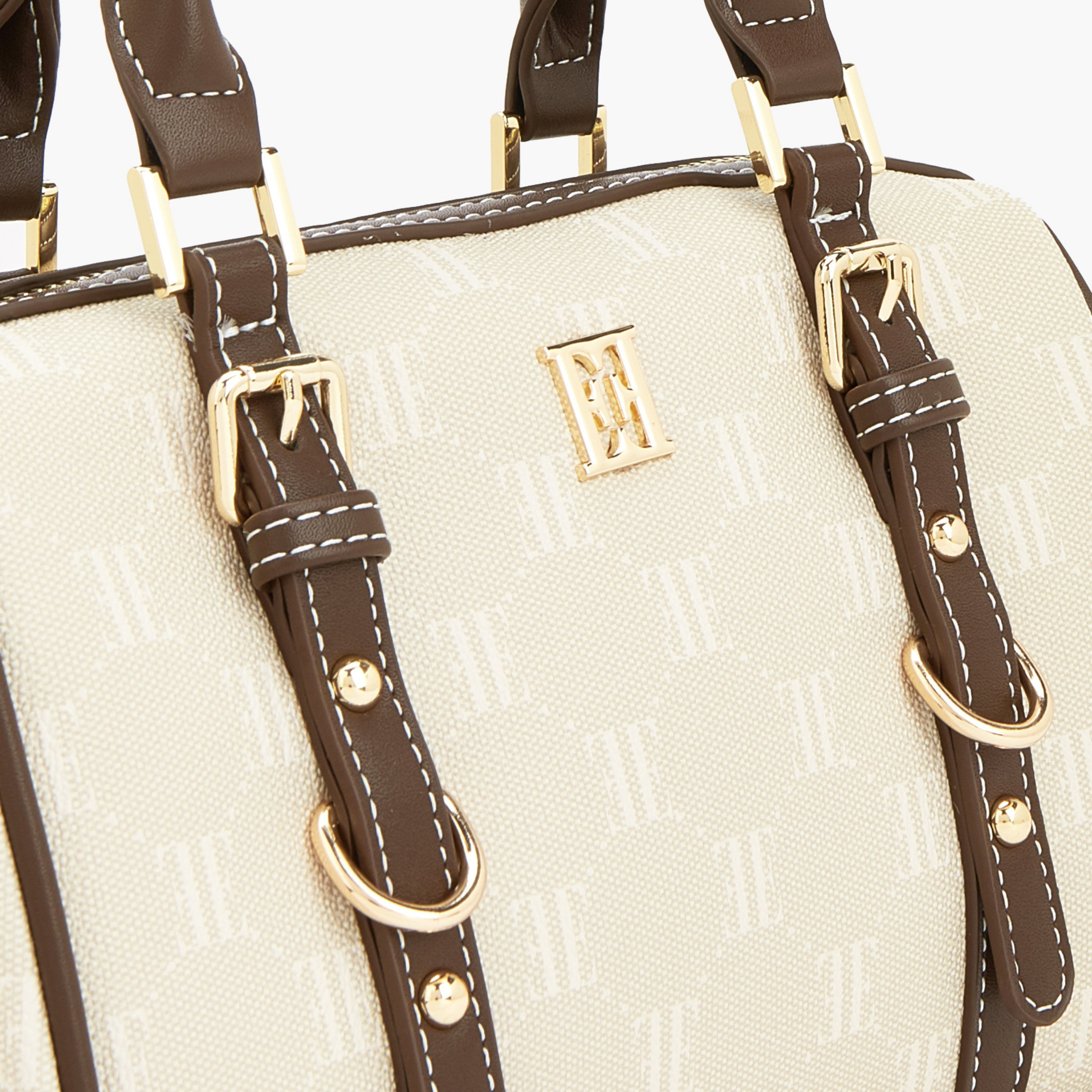 Elle Monogram Print Tote Bag with Detachable Strap-women-bagsandwallets-handbags-image-4