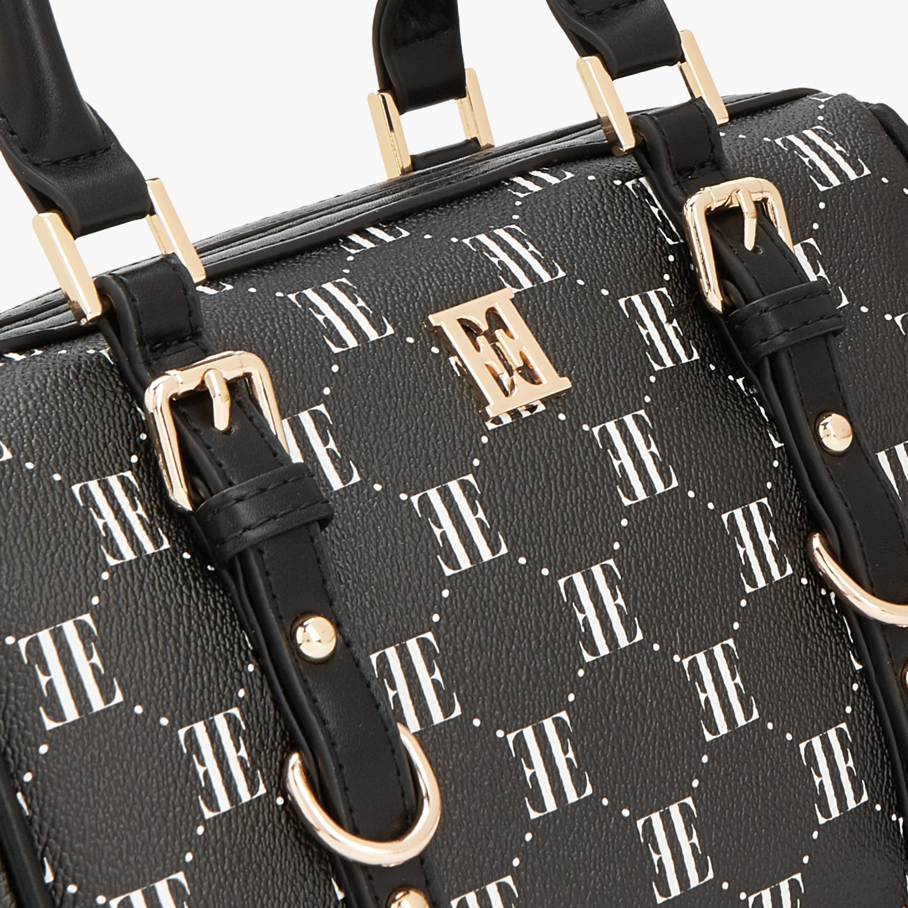 Elle Monogram Print Tote Bag with Detachable Strap-women-bagsandwallets-handbags-image-4
