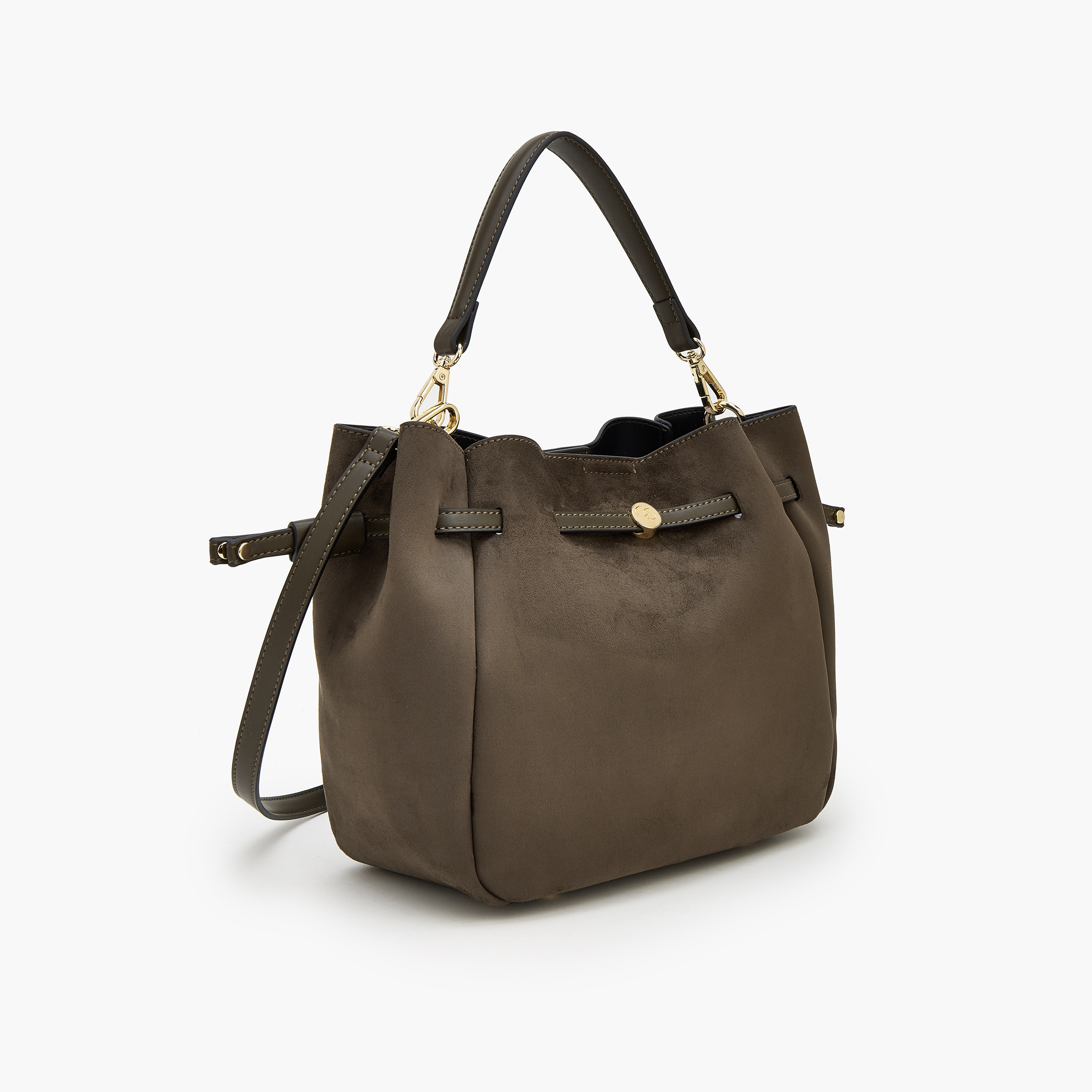 Celeste Suede Bucket Bag with Detachable Strap-women-bagsandwallets-handbags-image-2