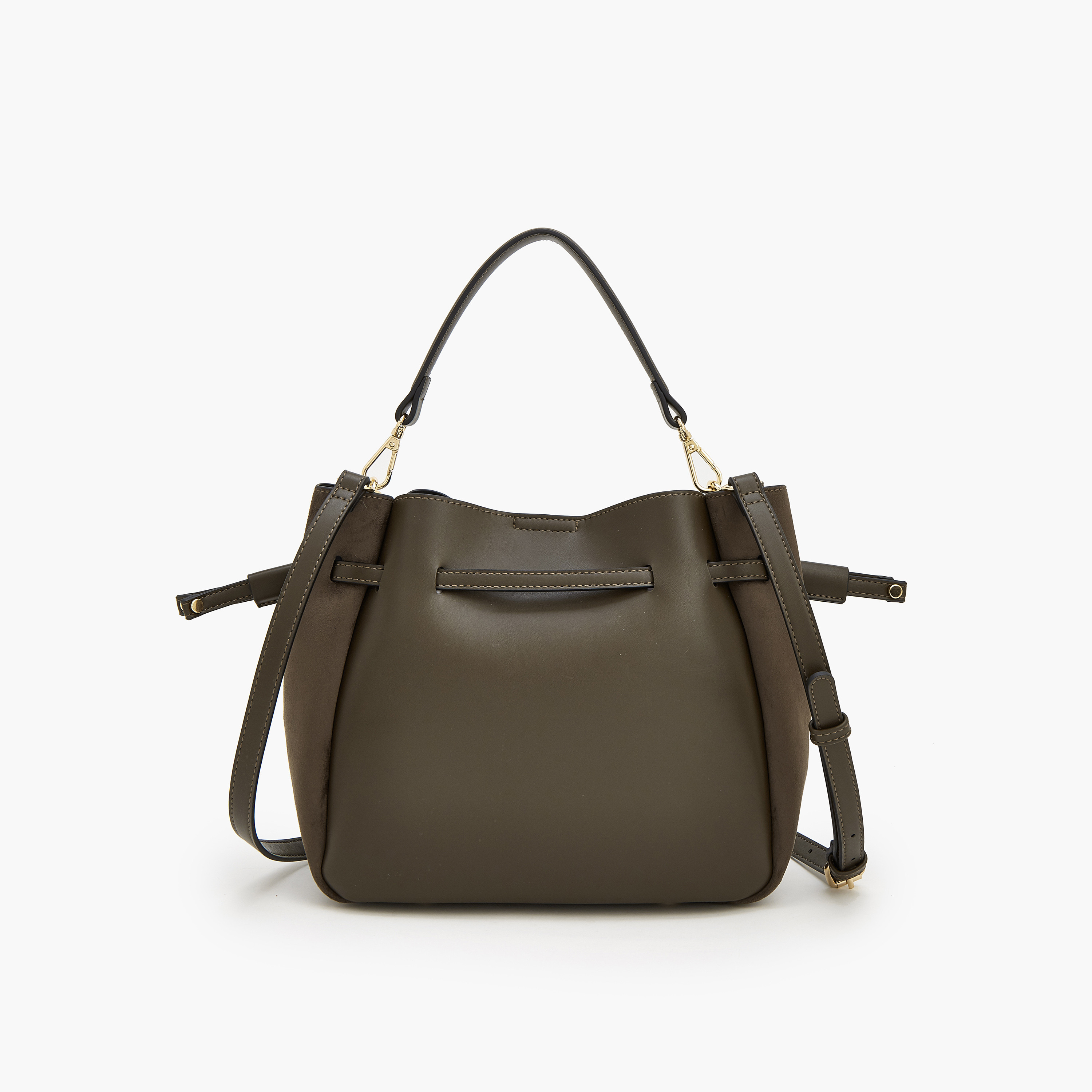 Celeste Suede Bucket Bag with Detachable Strap-women-bagsandwallets-handbags-image-4