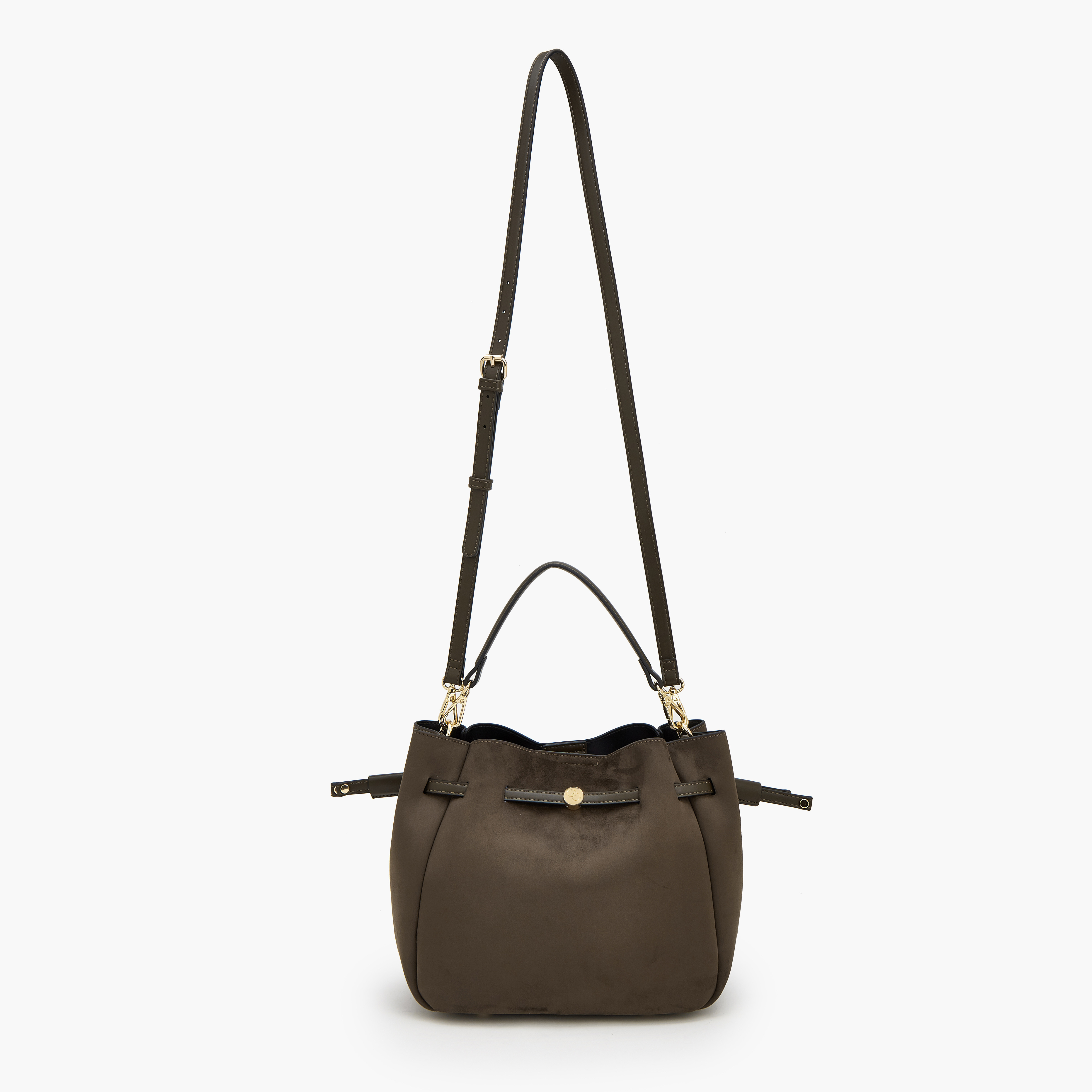 Celeste Suede Bucket Bag with Detachable Strap-women-bagsandwallets-handbags-image-5