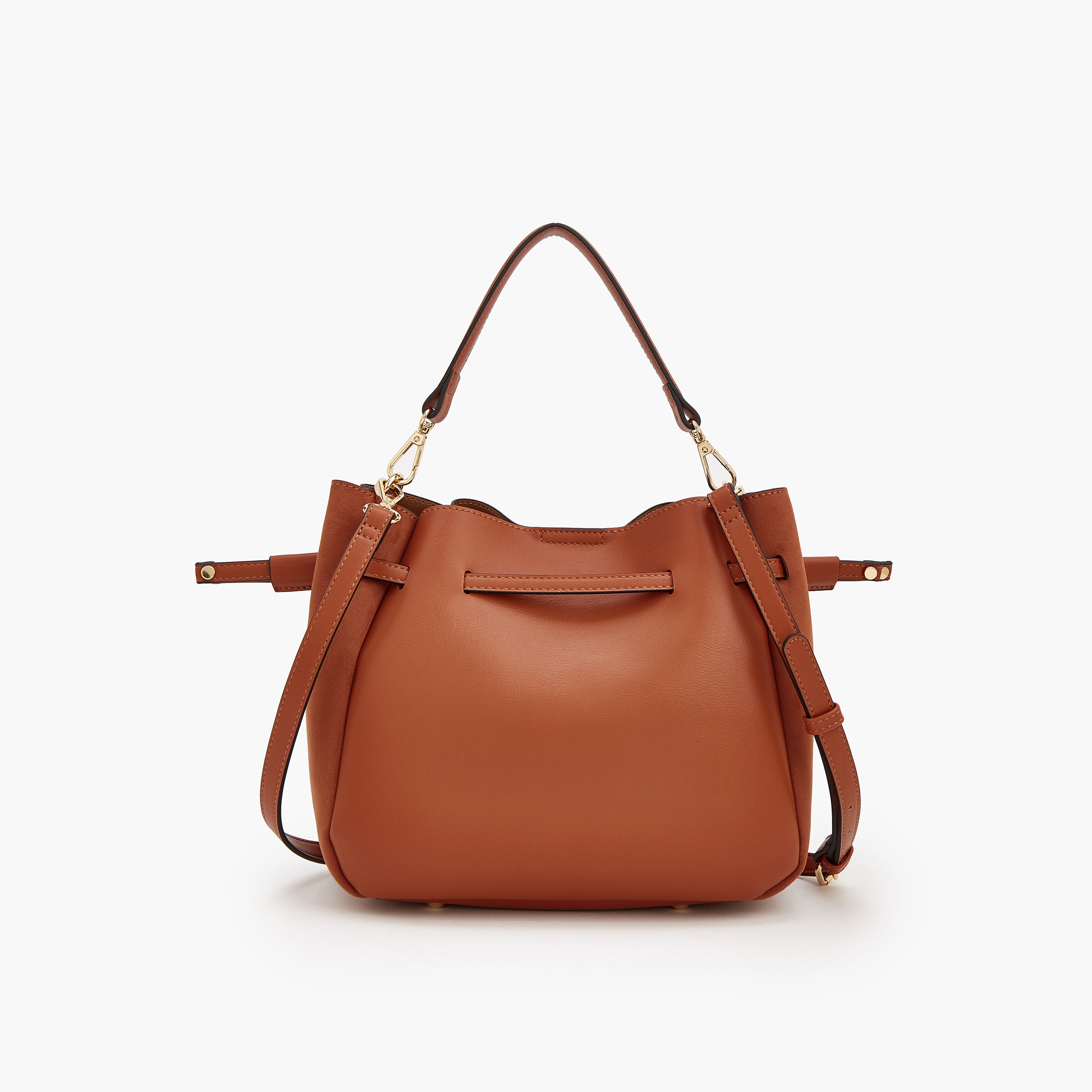 Celeste Suede Bucket Bag with Detachable Strap-women-bagsandwallets-handbags-image-4