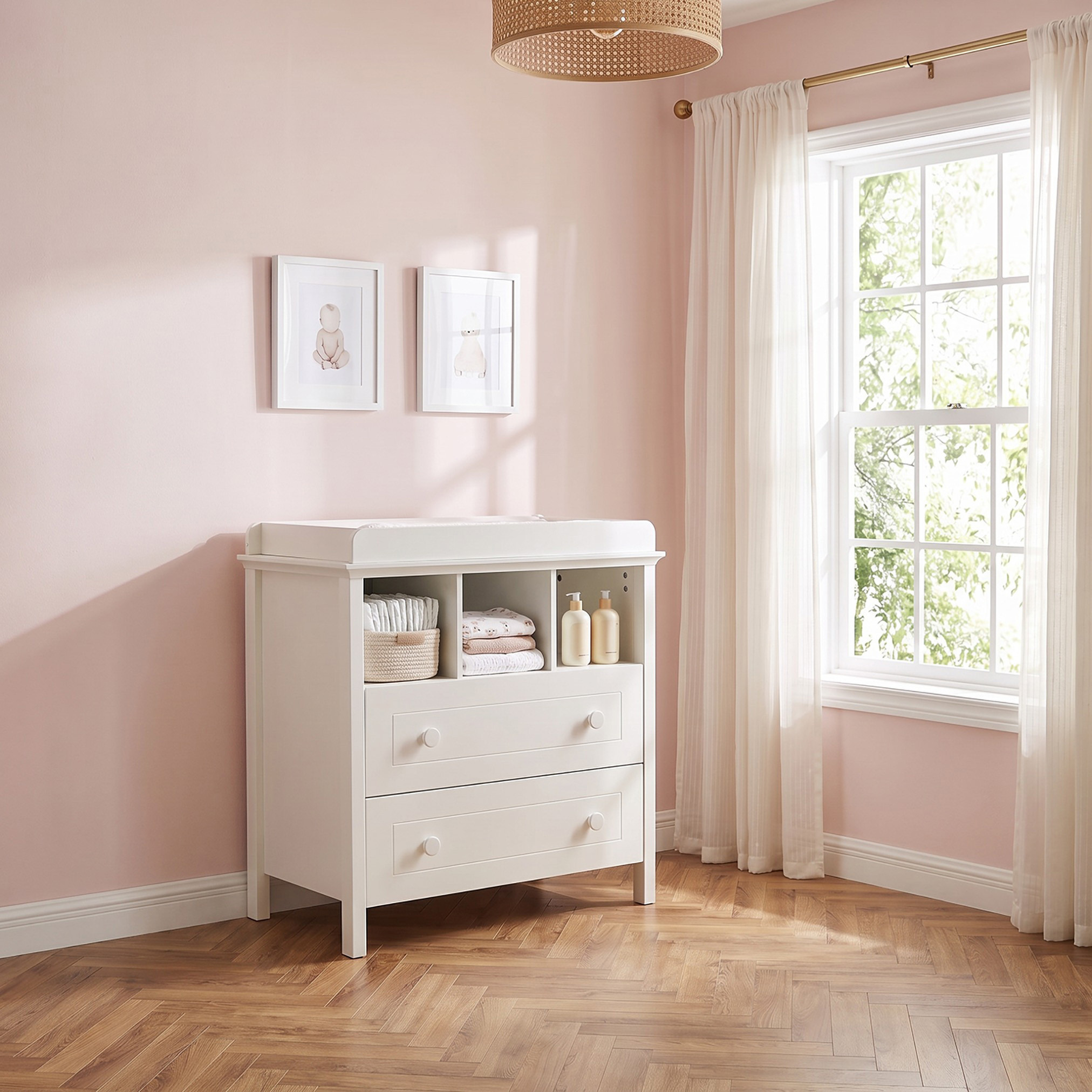 Juniors Adrian Changing Table Chest of Drawers-baby-nursery-furniture-cribsandbeds-babycribs-image-12