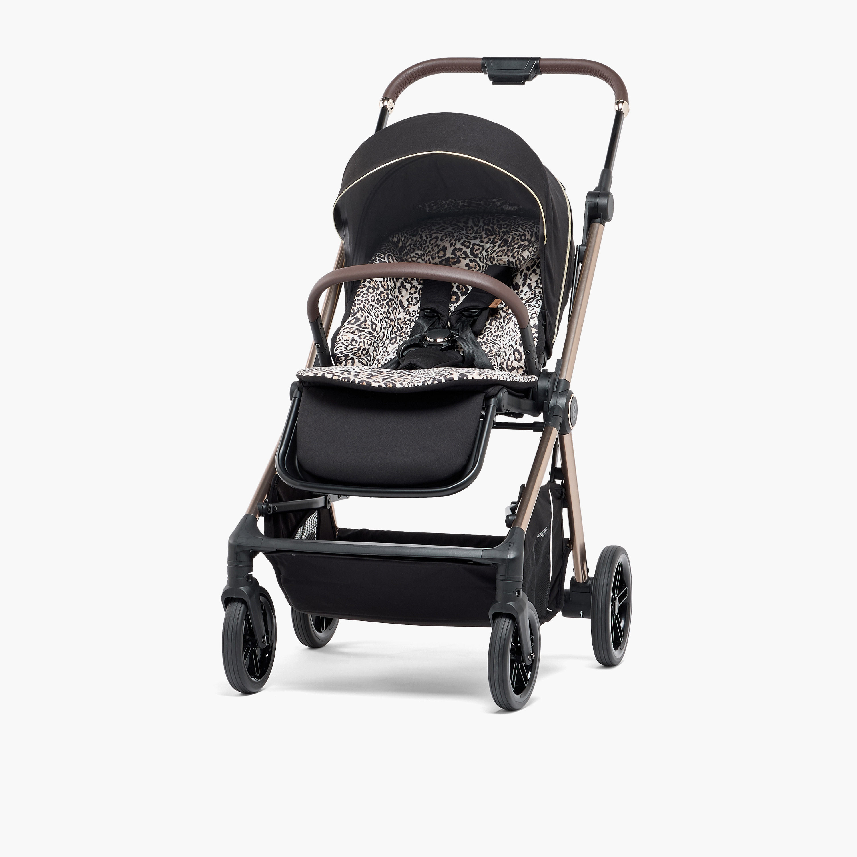 عربة أطفال دالاس بنقوش عصرية ومقعد دوار من جيجلز-baby-gear-strollersandprams-strollers-image-1
