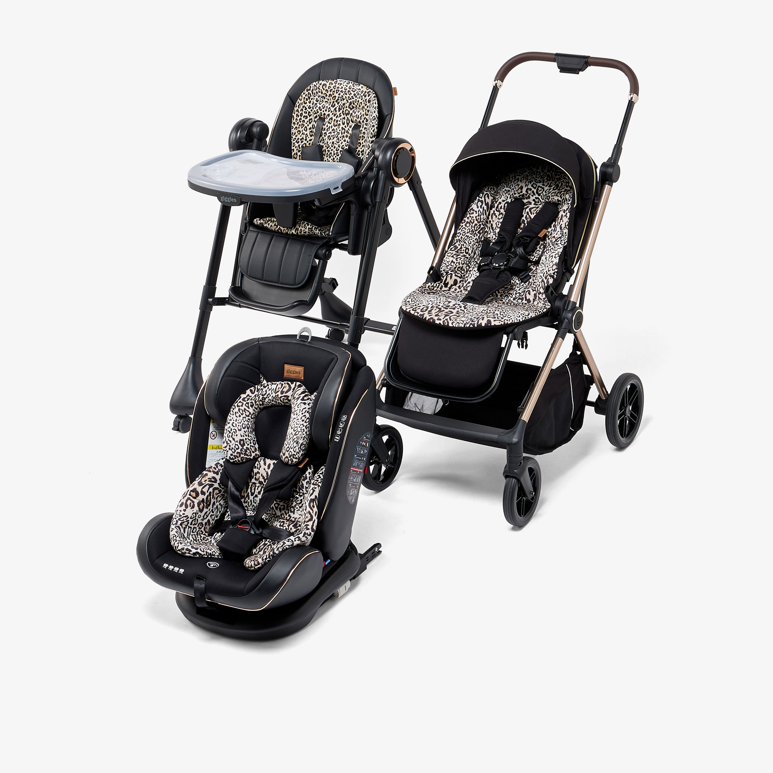 عربة أطفال دالاس بنقوش عصرية ومقعد دوار من جيجلز-baby-gear-strollersandprams-strollers-image-14