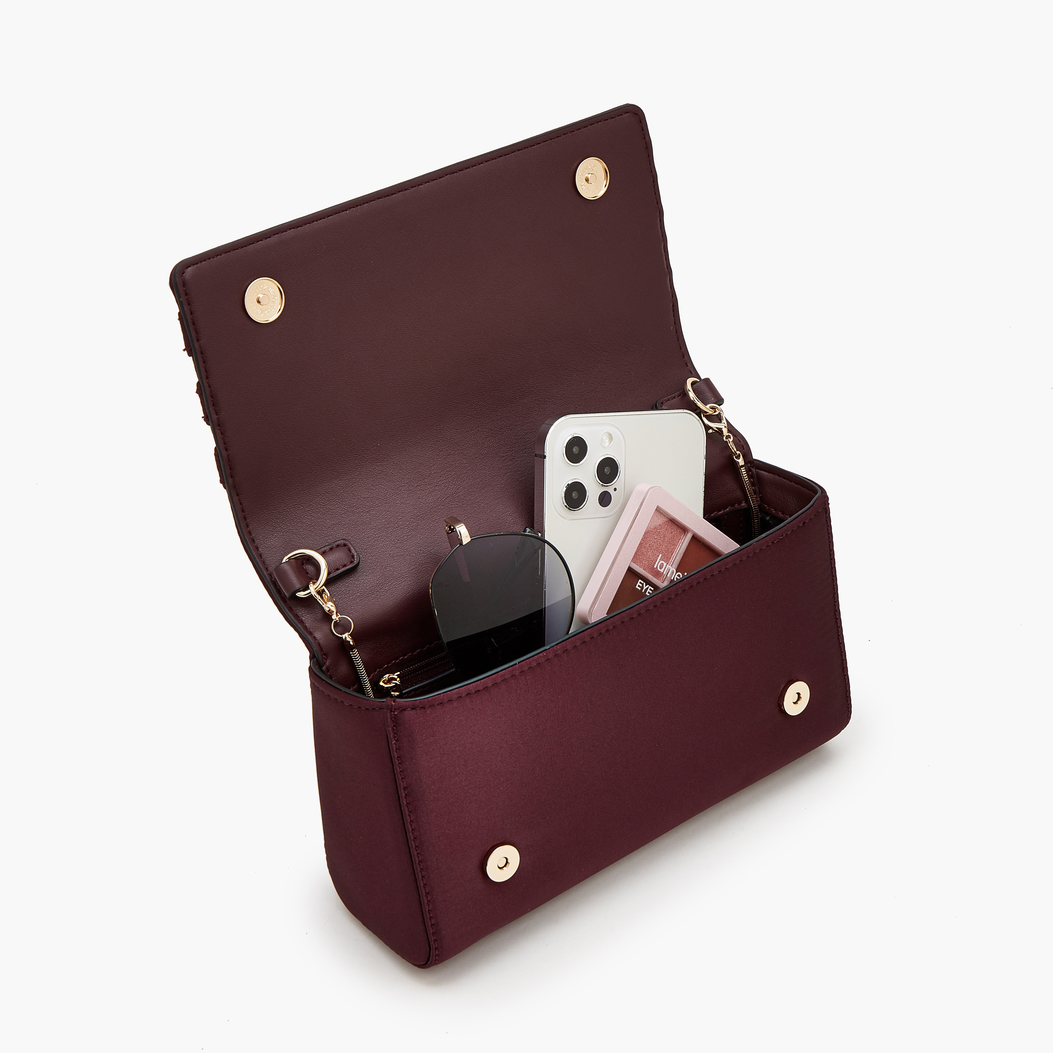 حقيبة ساتشيل ساتان بحزام سلسلة من سيليست-women-bagsandwallets-handbags-image-7