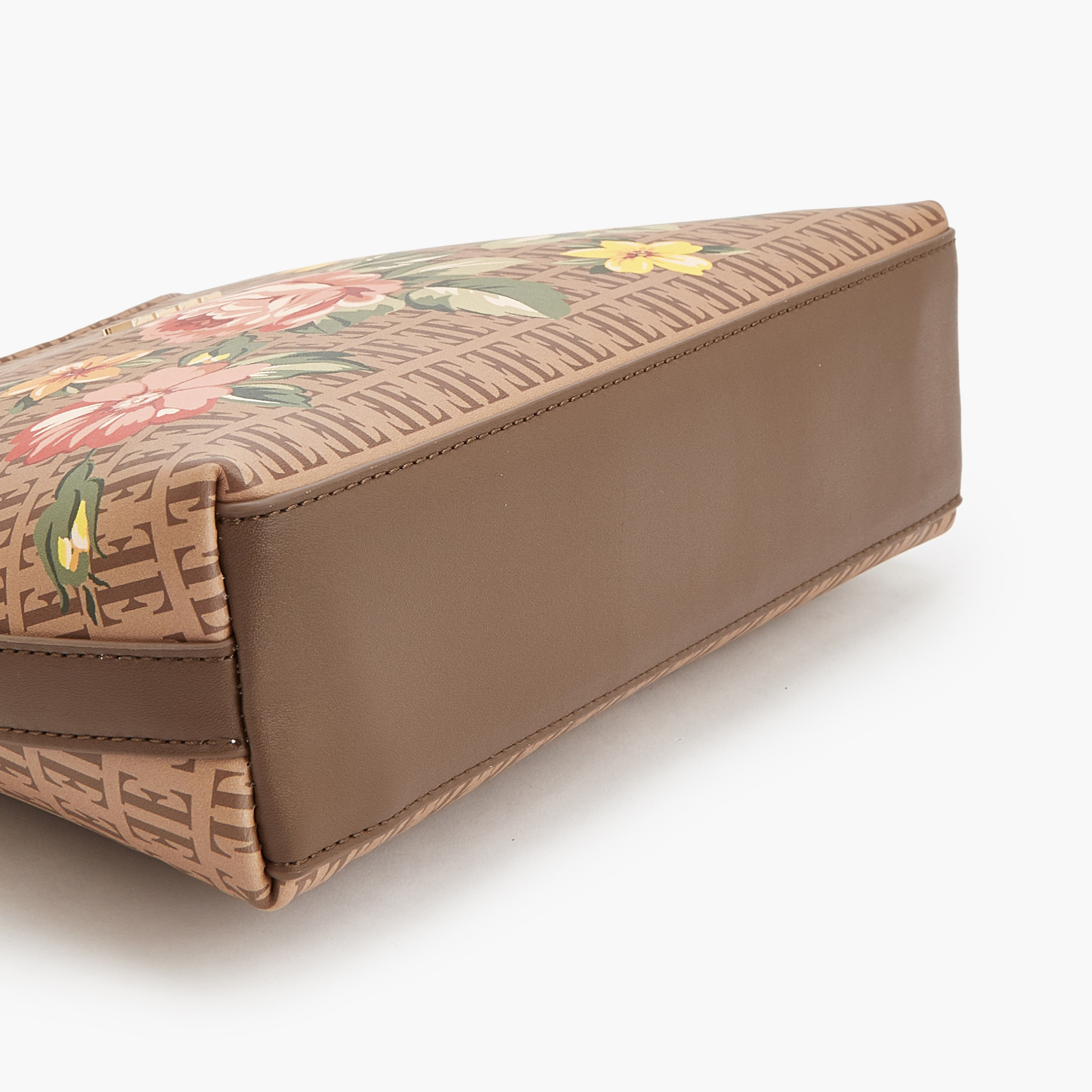 Elle Floral Print Shoulder Bag with Detachable Strap-women-bagsandwallets-handbags-image-6