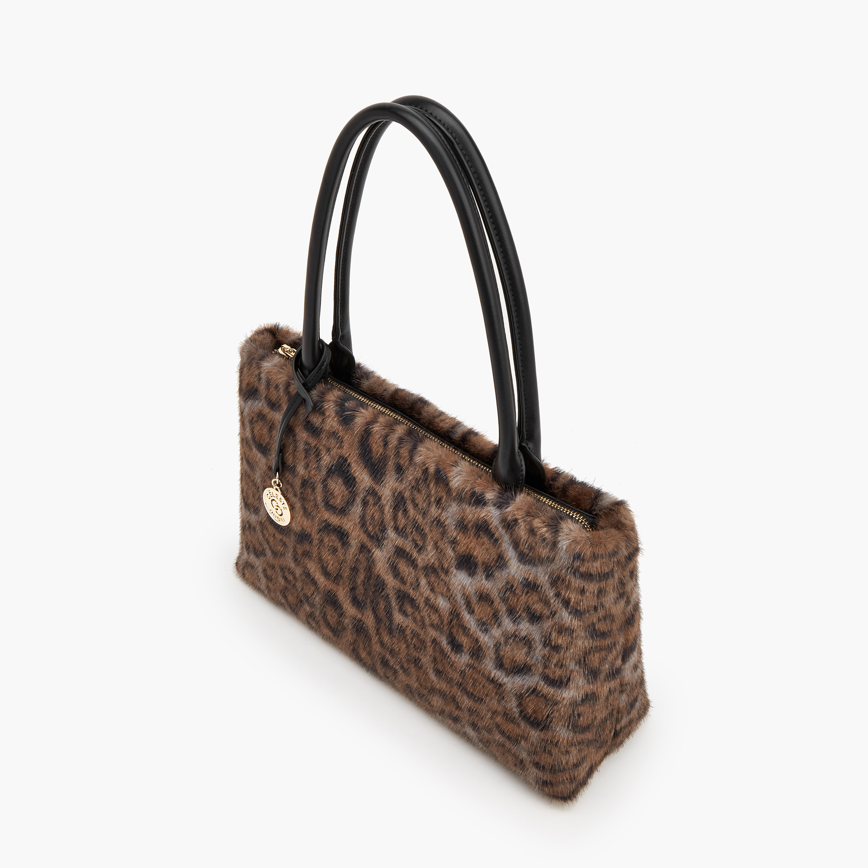 Celeste Animal Print Faux Fur Tote Bag with Zip Closure-women-bagsandwallets-handbags-image-5