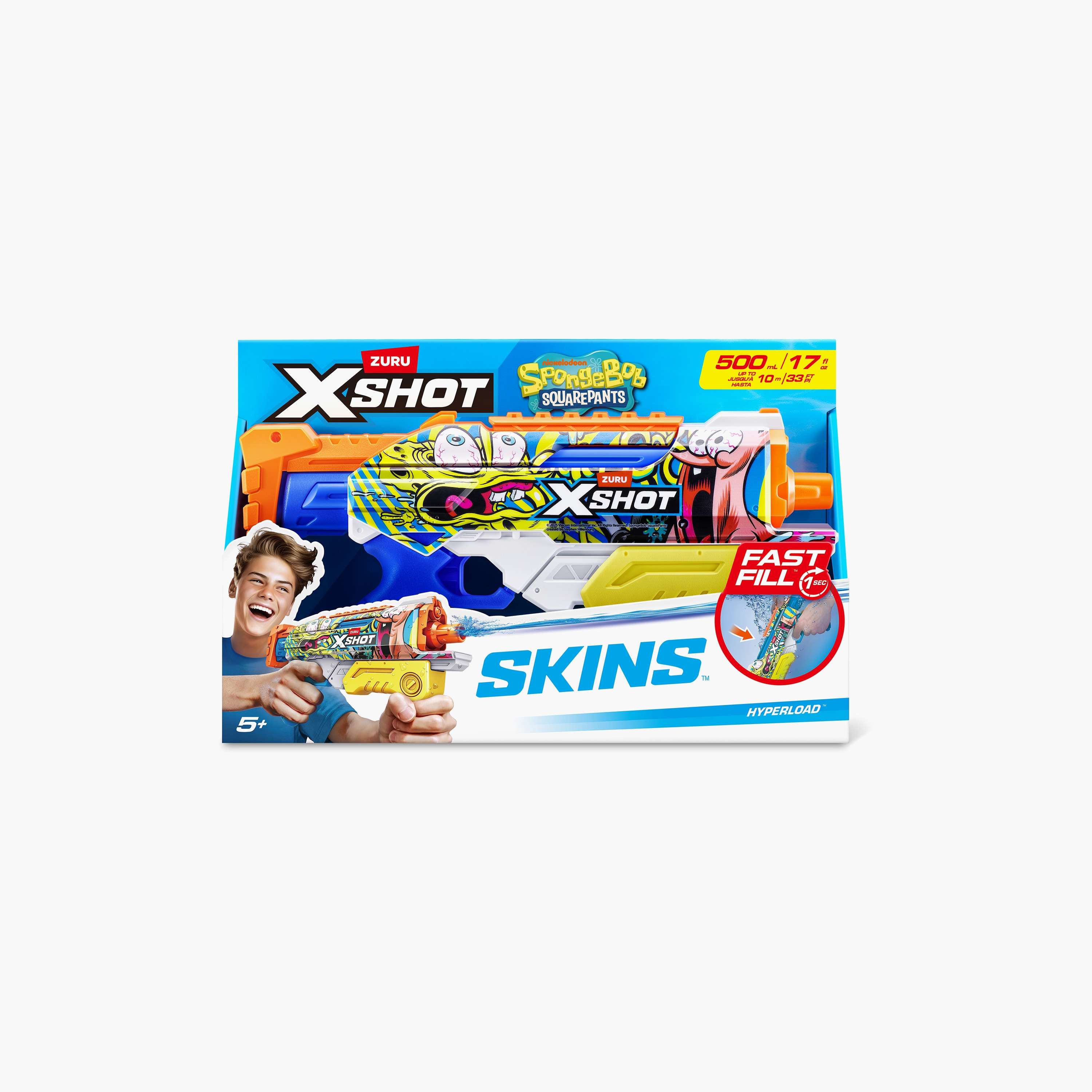 مسدس ماء إكس-شوت سكين هايبر لود (سريع الملء)-toys-outdoor-gunsandfoamblasters-image-6