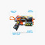 مسدس قاذف إكس-شوت فلوكس بتصميم جوراكسيك وورلد مع رصاصات إسفنجية-toys-outdoor-gunsandfoamblasters-image-2