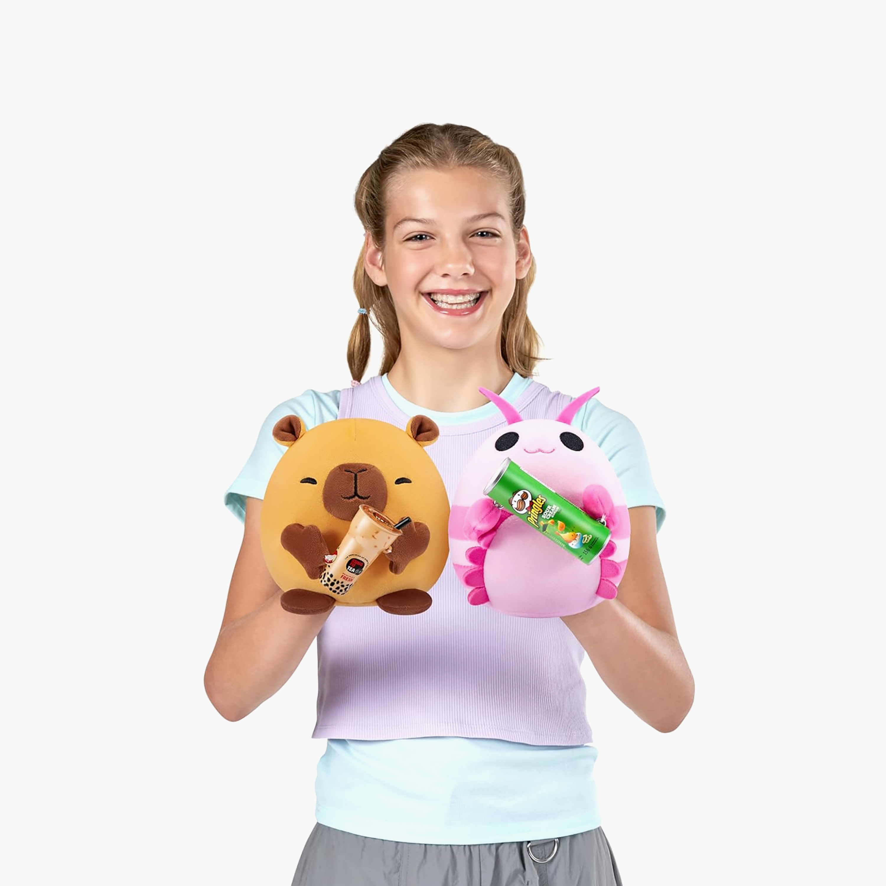 Snackles Series 2 Squeezable Plush Toy with Accessories - Assorted-toys-plushsofttoys-cartooncharacters-image-4