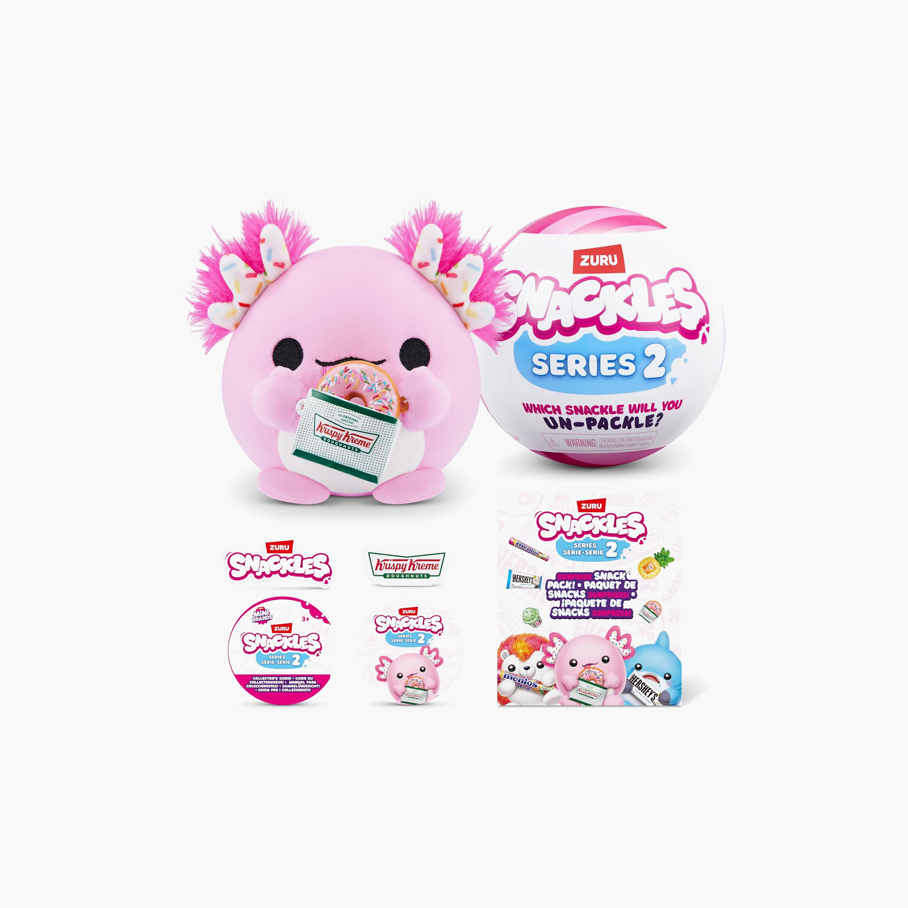Snackles Series 2 Squeezable Plush Toy with Accessories - Assorted-toys-plushsofttoys-cartooncharacters-image-5