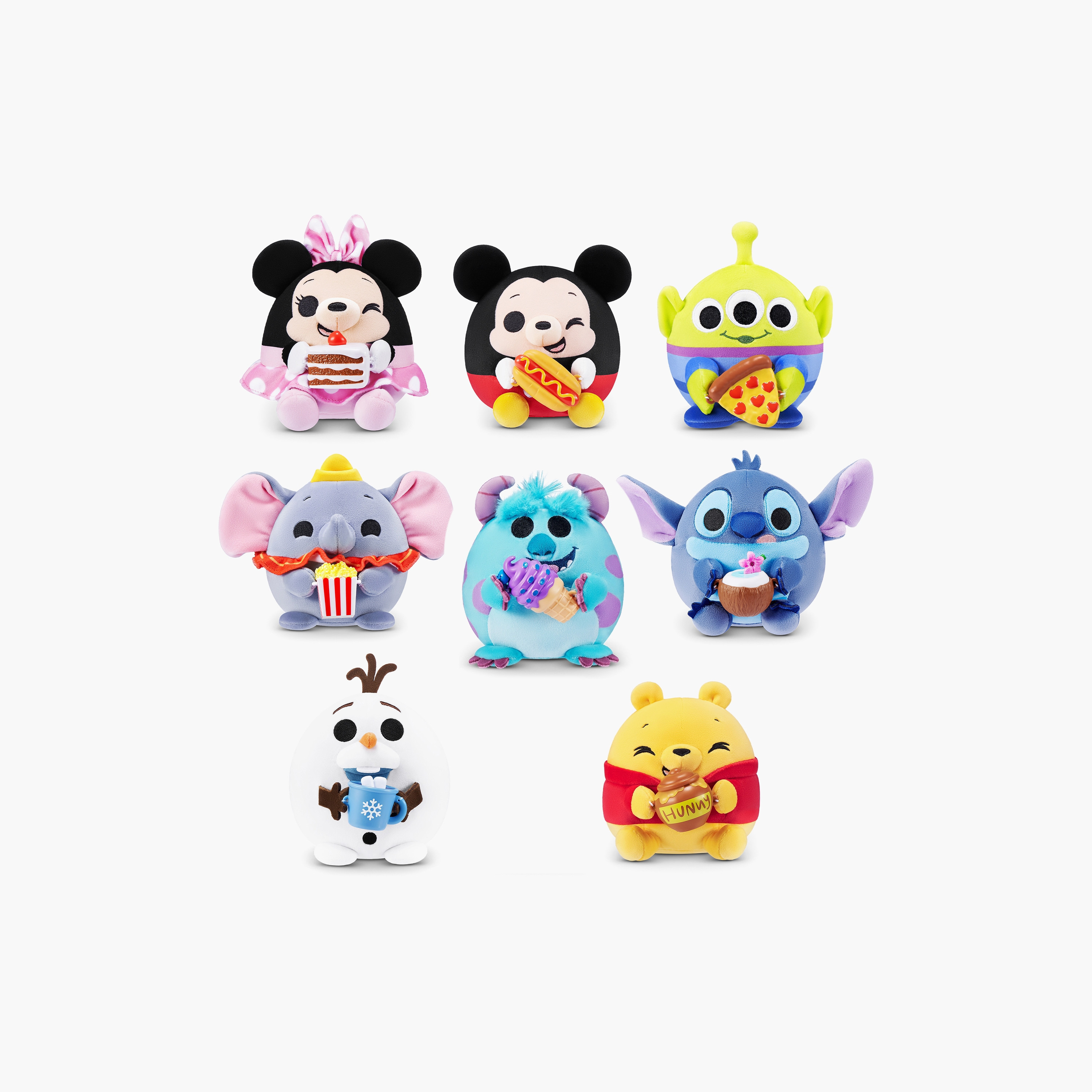 Snackles Disney Squeezable Plush Toy with Accessories - Assorted-toys-plushsofttoys-cartooncharacters-image-1