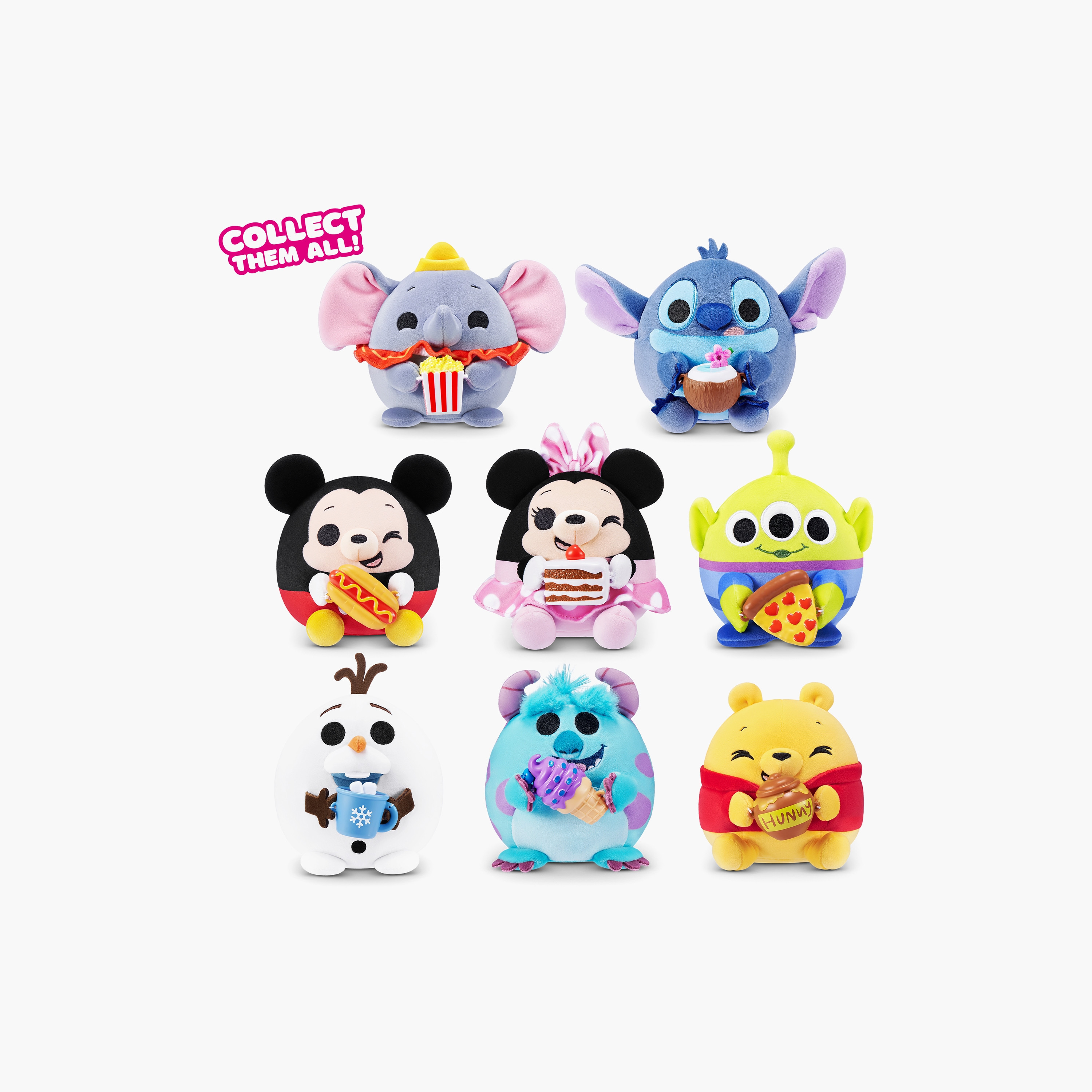 Snackles Disney Squeezable Plush Toy with Accessories - Assorted-toys-plushsofttoys-cartooncharacters-image-6