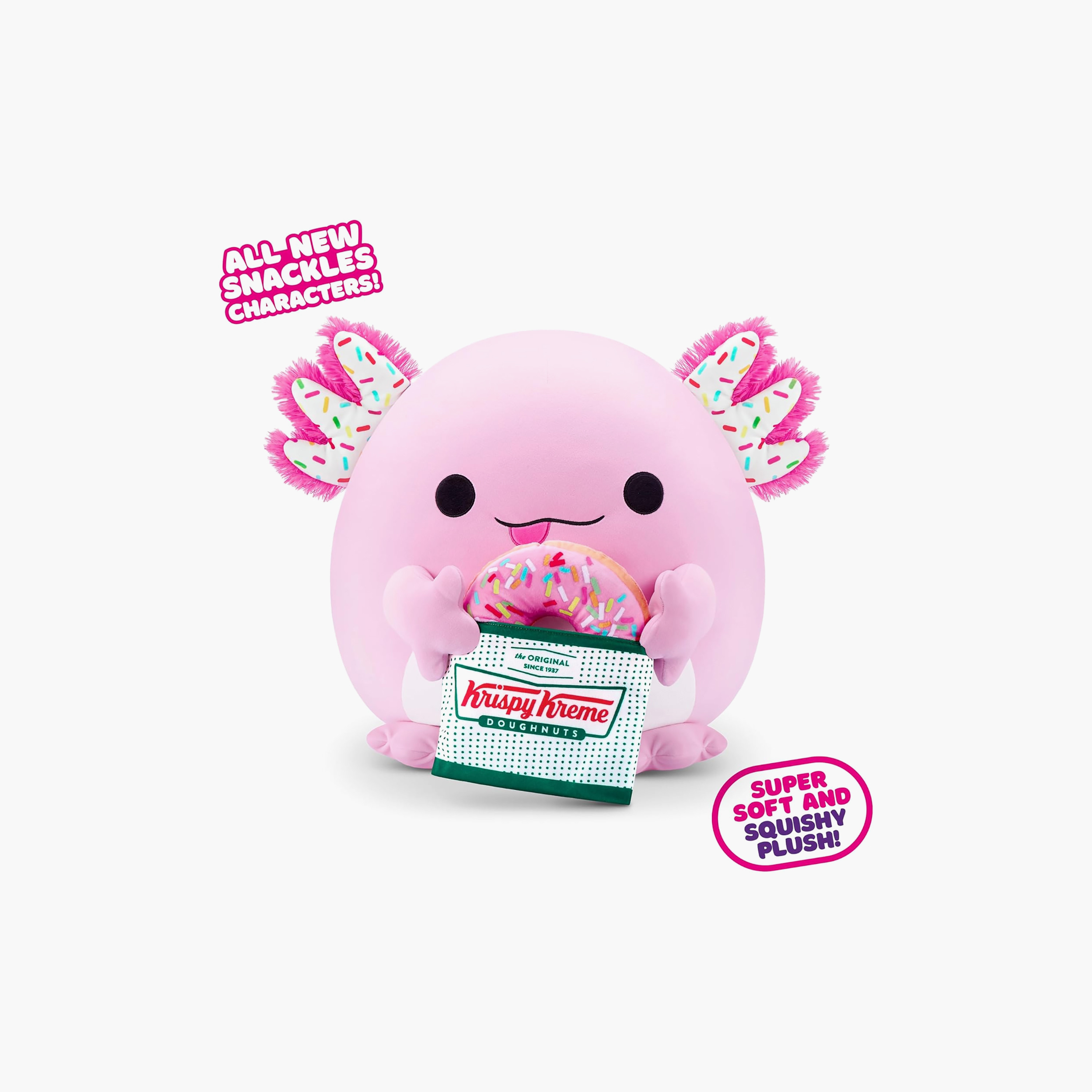 Snackles Series 2 Squeezable Plush Toy with Accessories - Assorted-toys-plushsofttoys-cartooncharacters-image-4